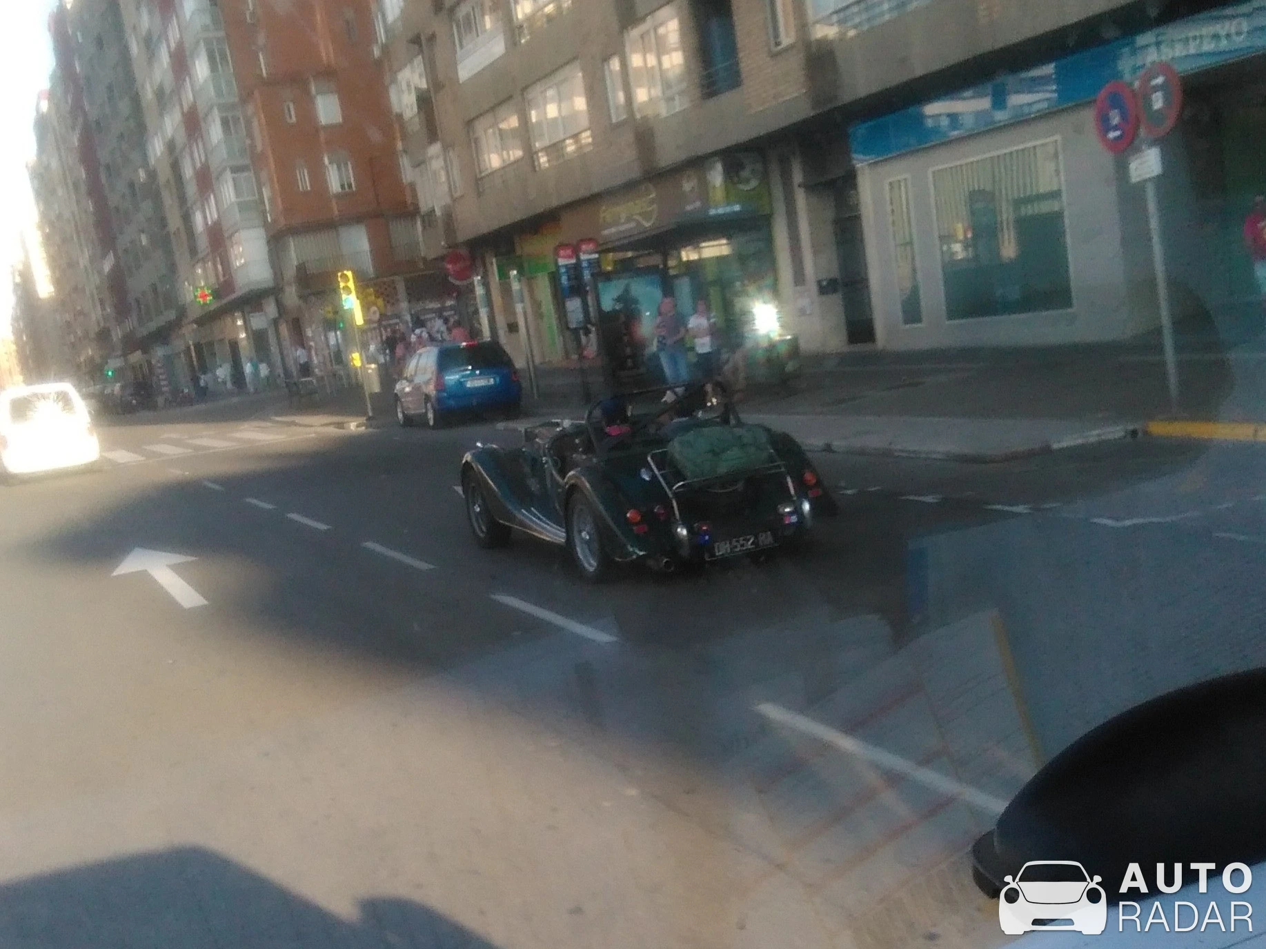 Morgan Plus 8 spotted in Zaragoza, Spain