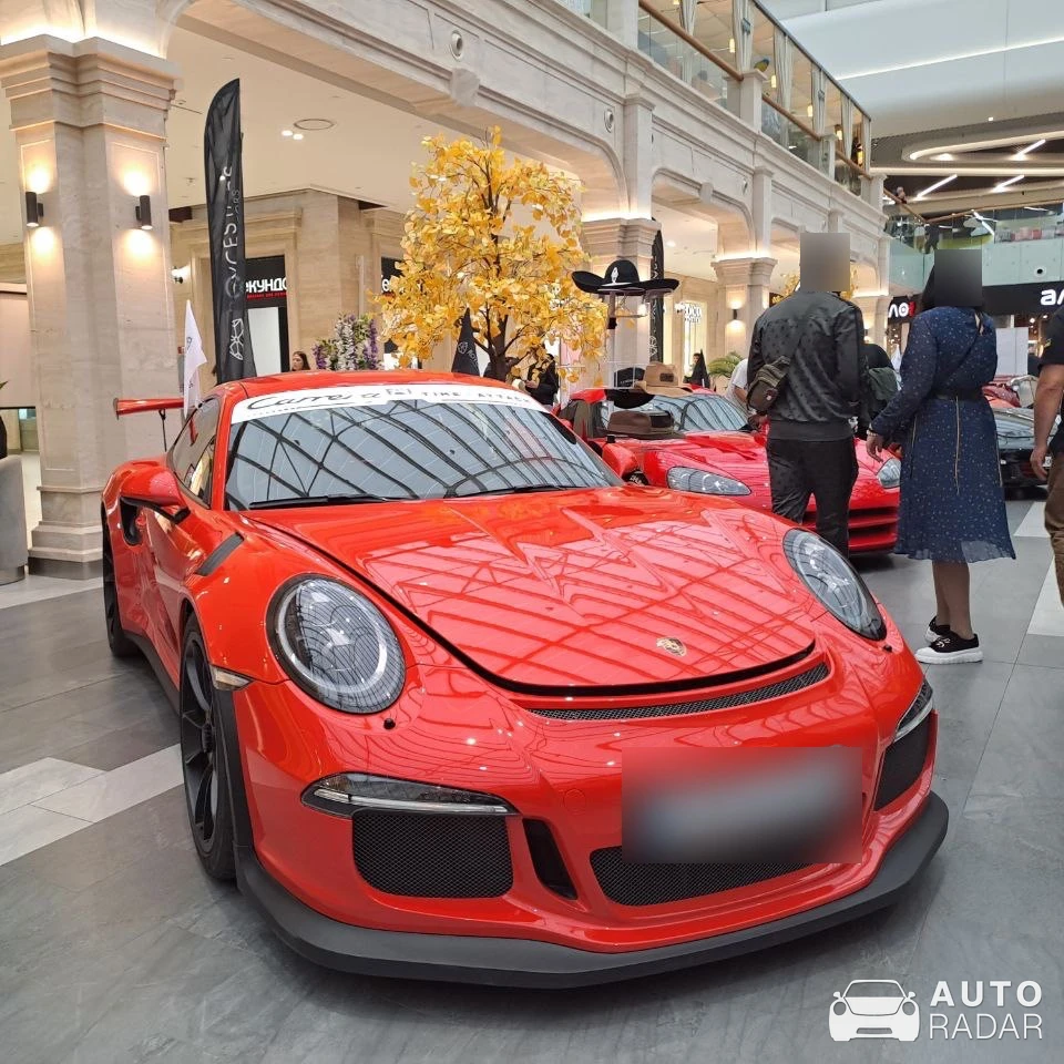 Porsche 991 GT3 RS MkI spotted in Kyiv, Ukraine