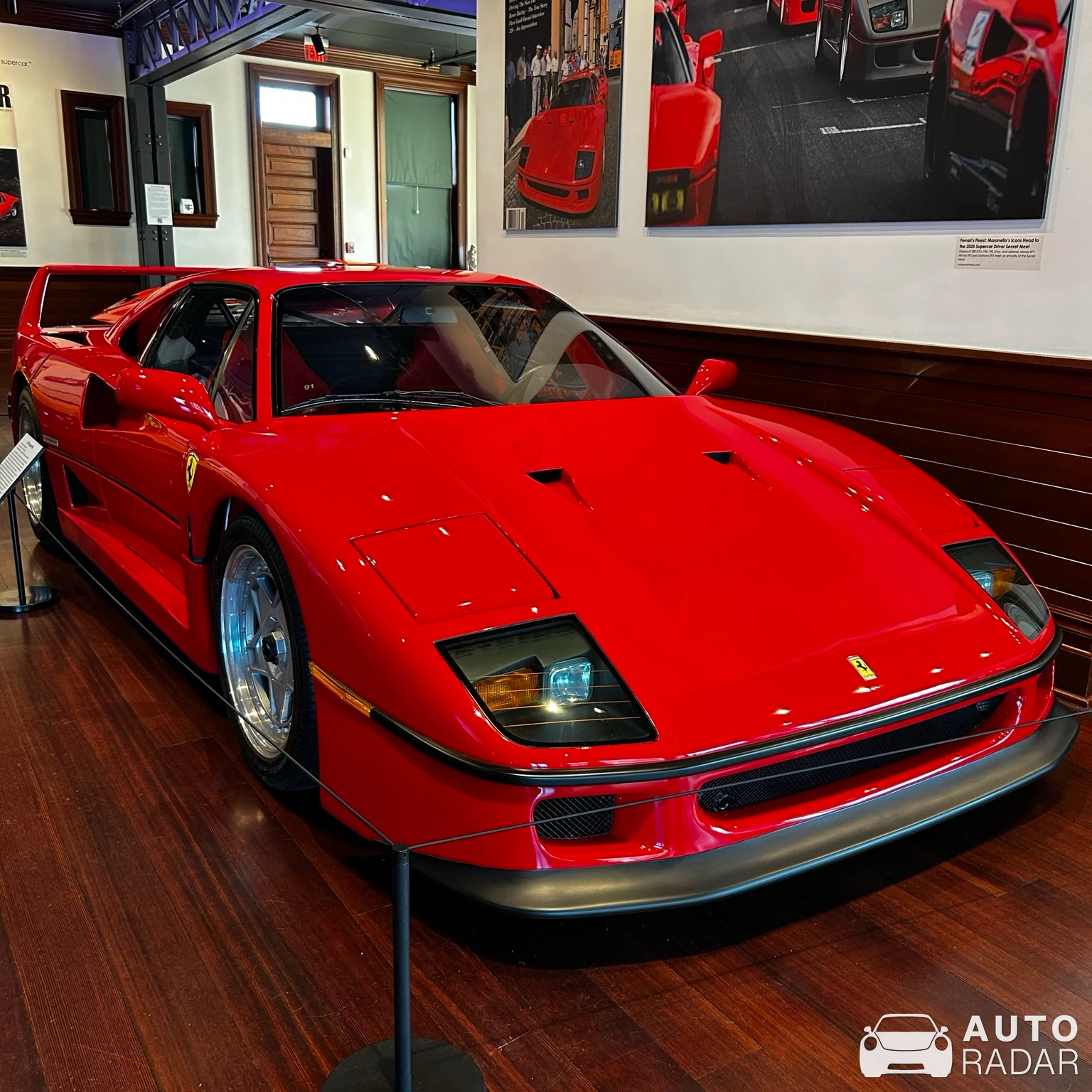 Ferrari F40 spotted in Newport, United States