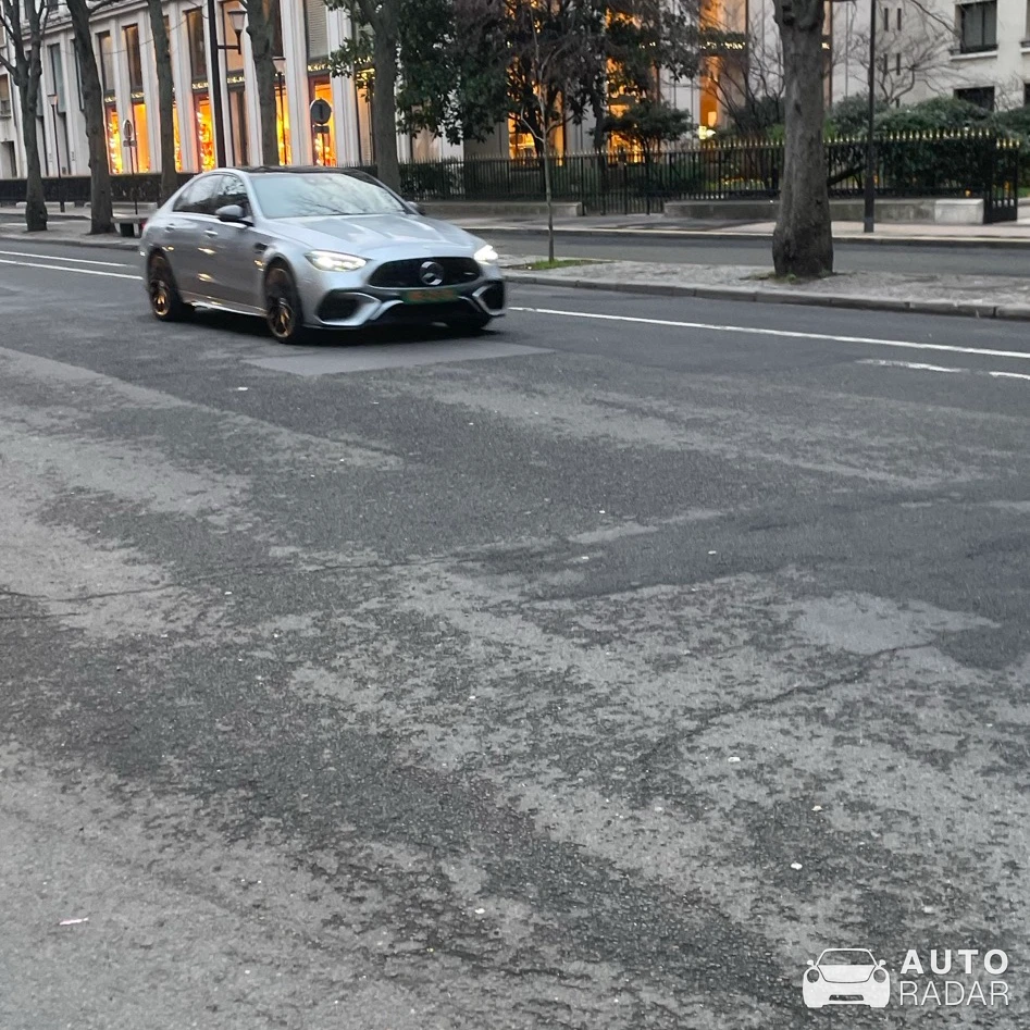 Mercedes-AMG CLE 63 S E-Performance Coupé C206 spotted in Paris, France