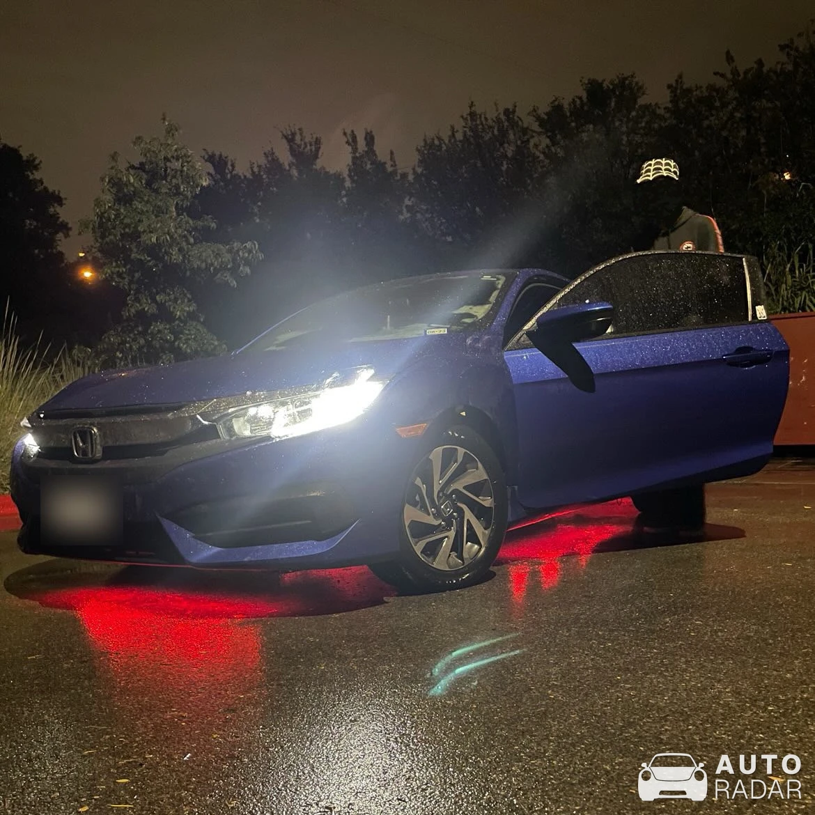 Honda Civic Sedan 2017 spotted in Austin
