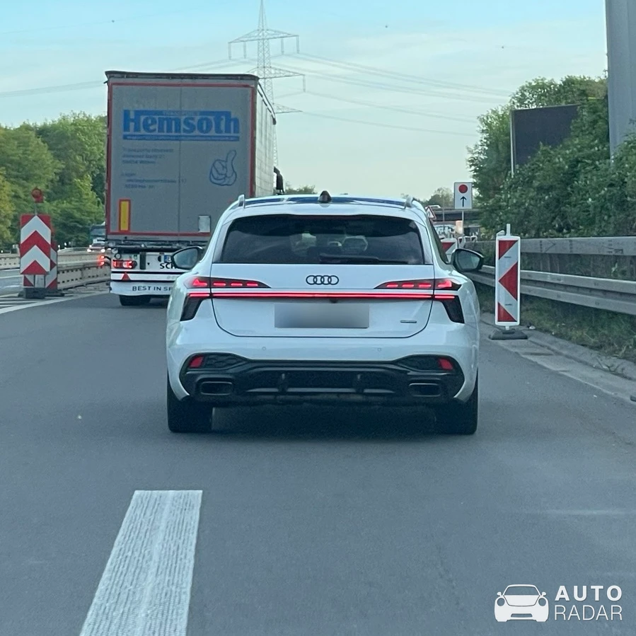 Audi Q6 E-Tron spotted in Meerbusch