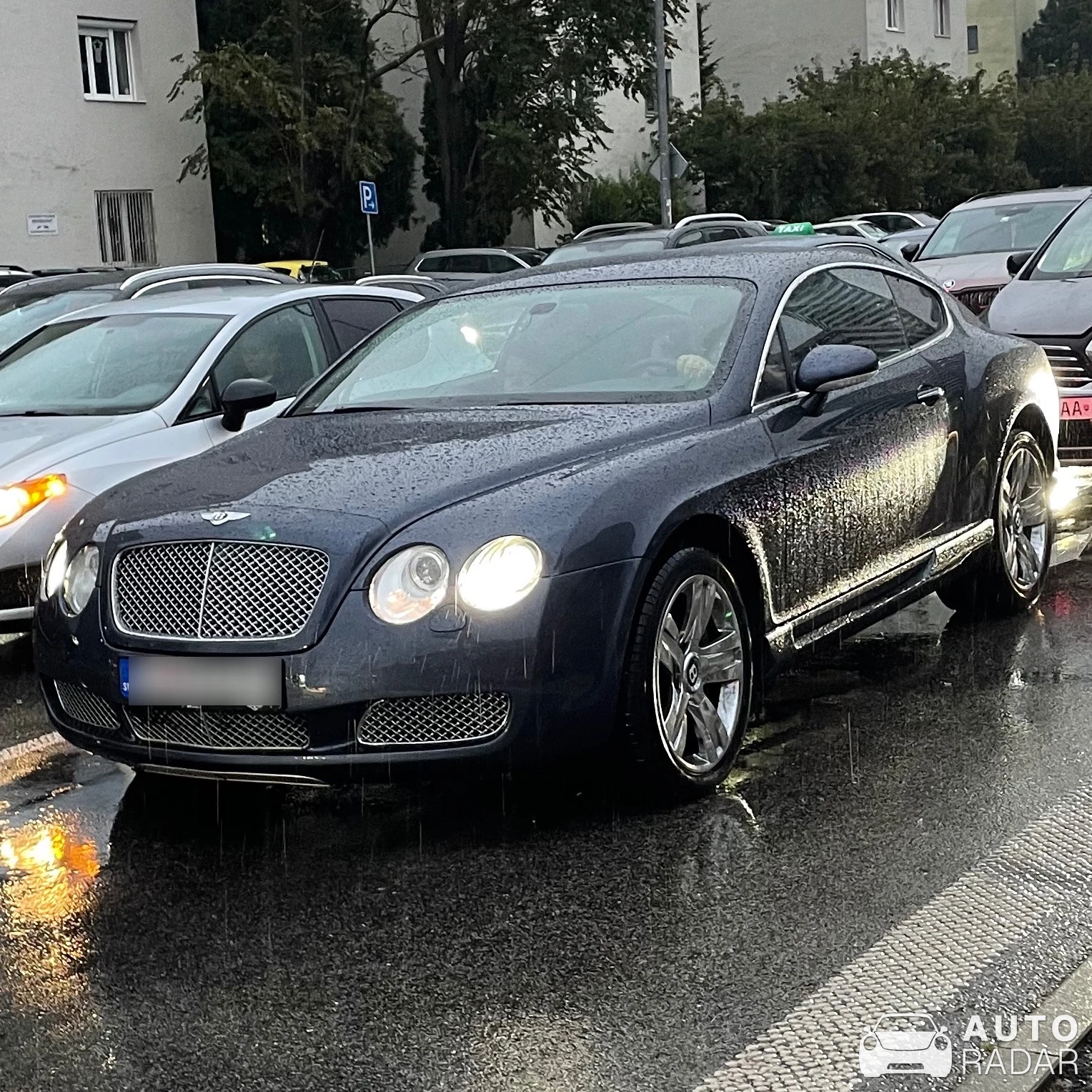 Bentley Continental GT spotted in Bratislava, Slovakia