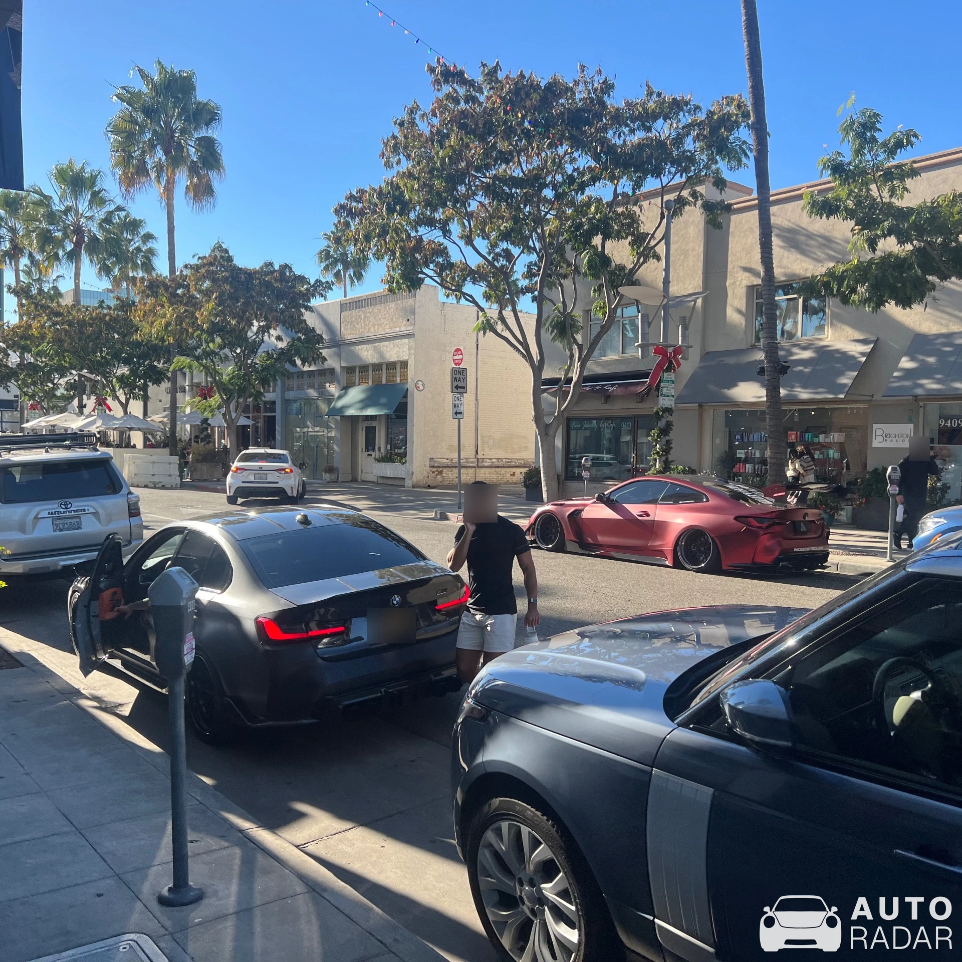 BMW M3 G80 Sedan Competition spotted in Beverly Hills, United States