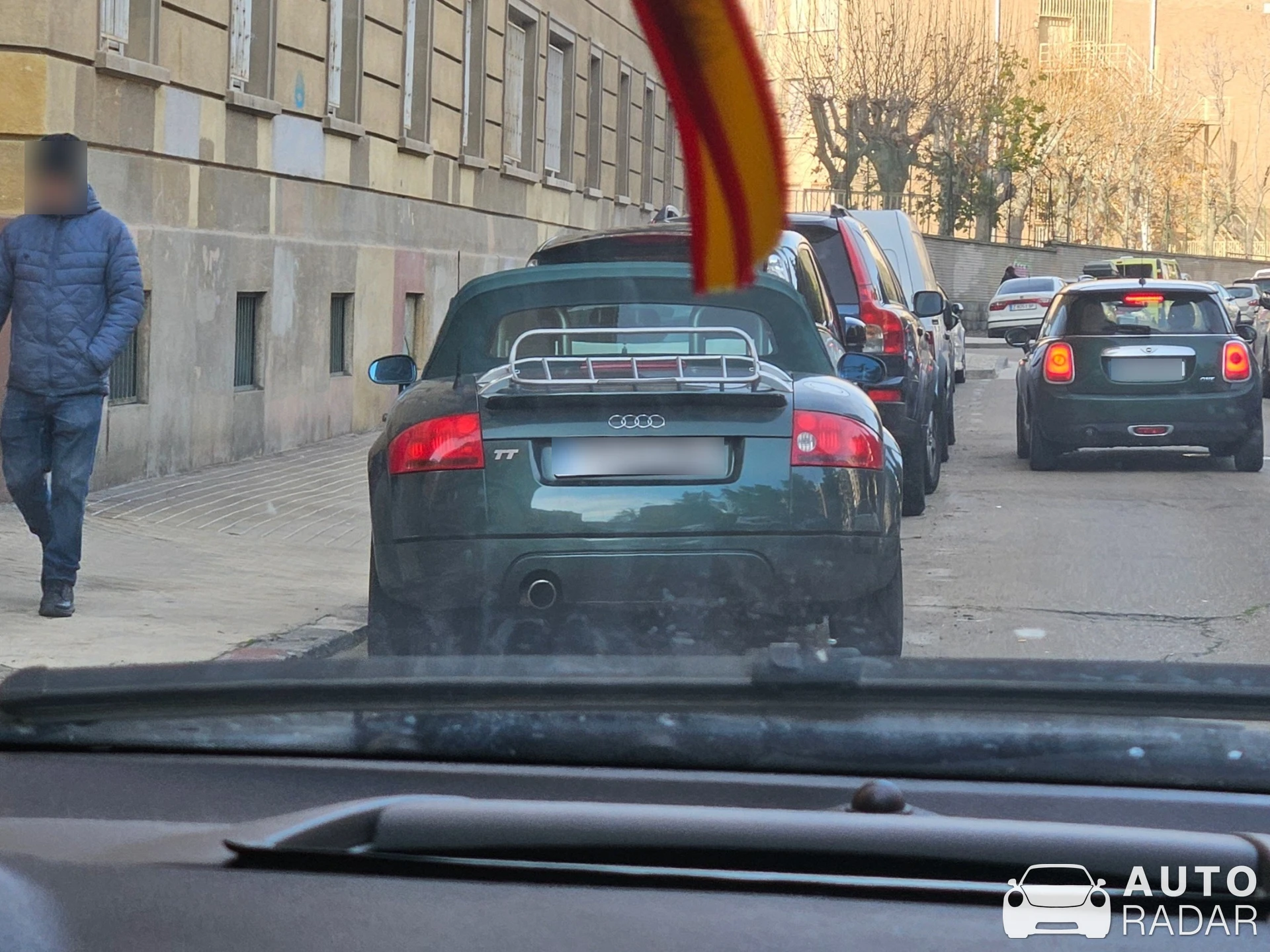 Audi TT Roadster spotted in Zaragoza, España