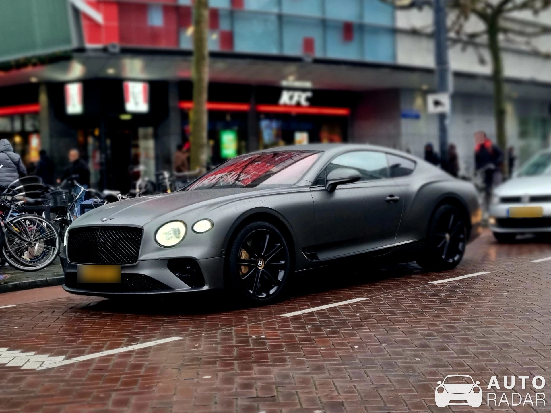 Bentley Continental GT spotted in Rotterdam, Netherlands