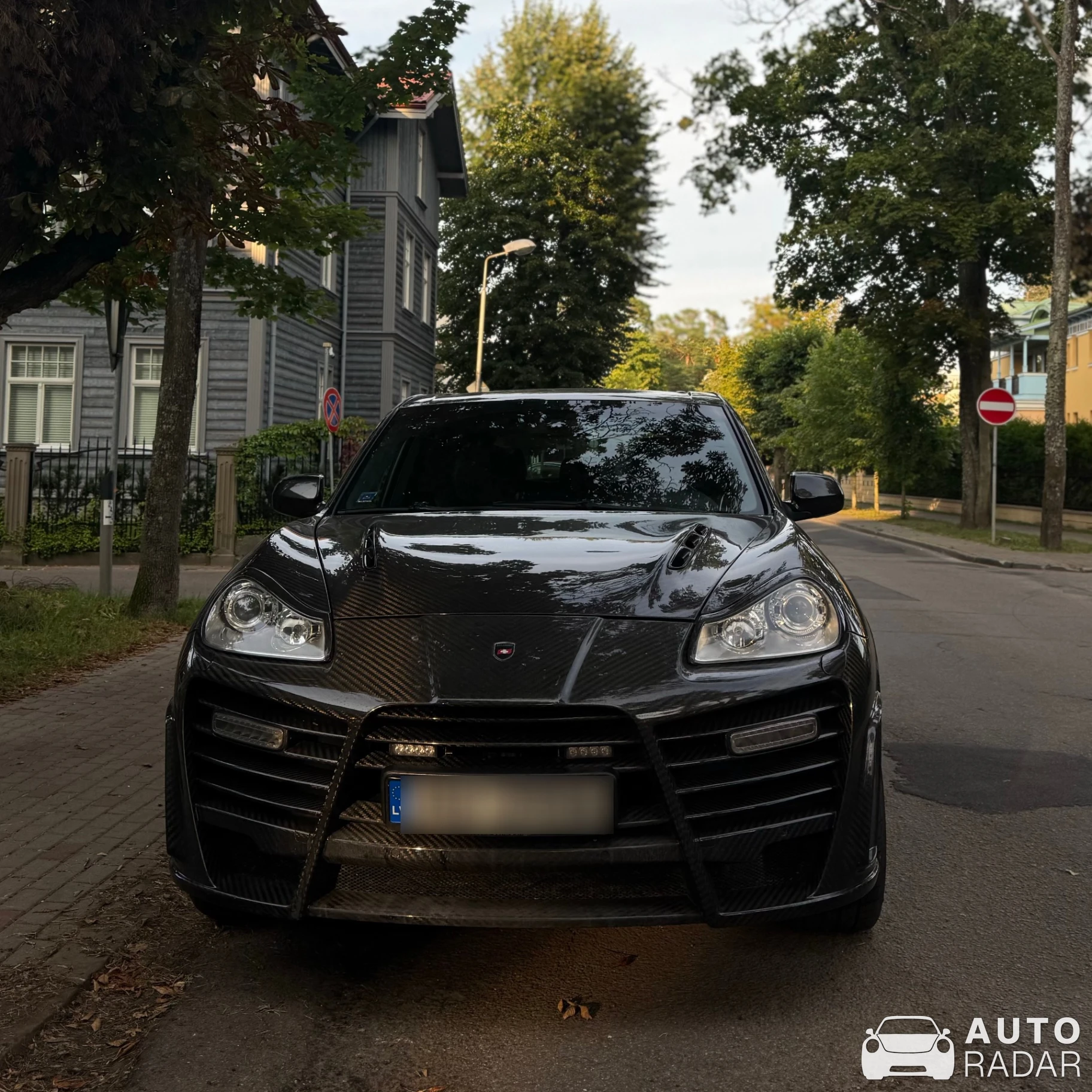 Porsche Mansory Chopster spotted in Jūrmala