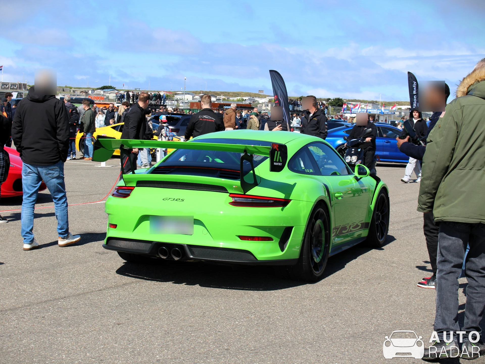 Porsche 991 GT3 MkII MR spotted in Zandvoort