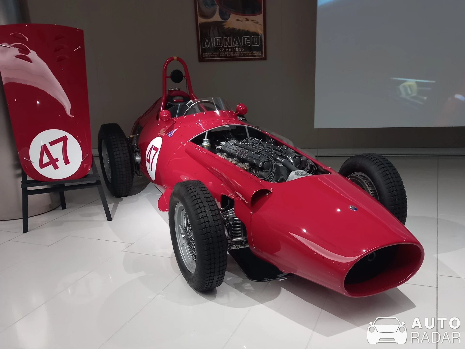 Maserati 250F spotted in Monaco