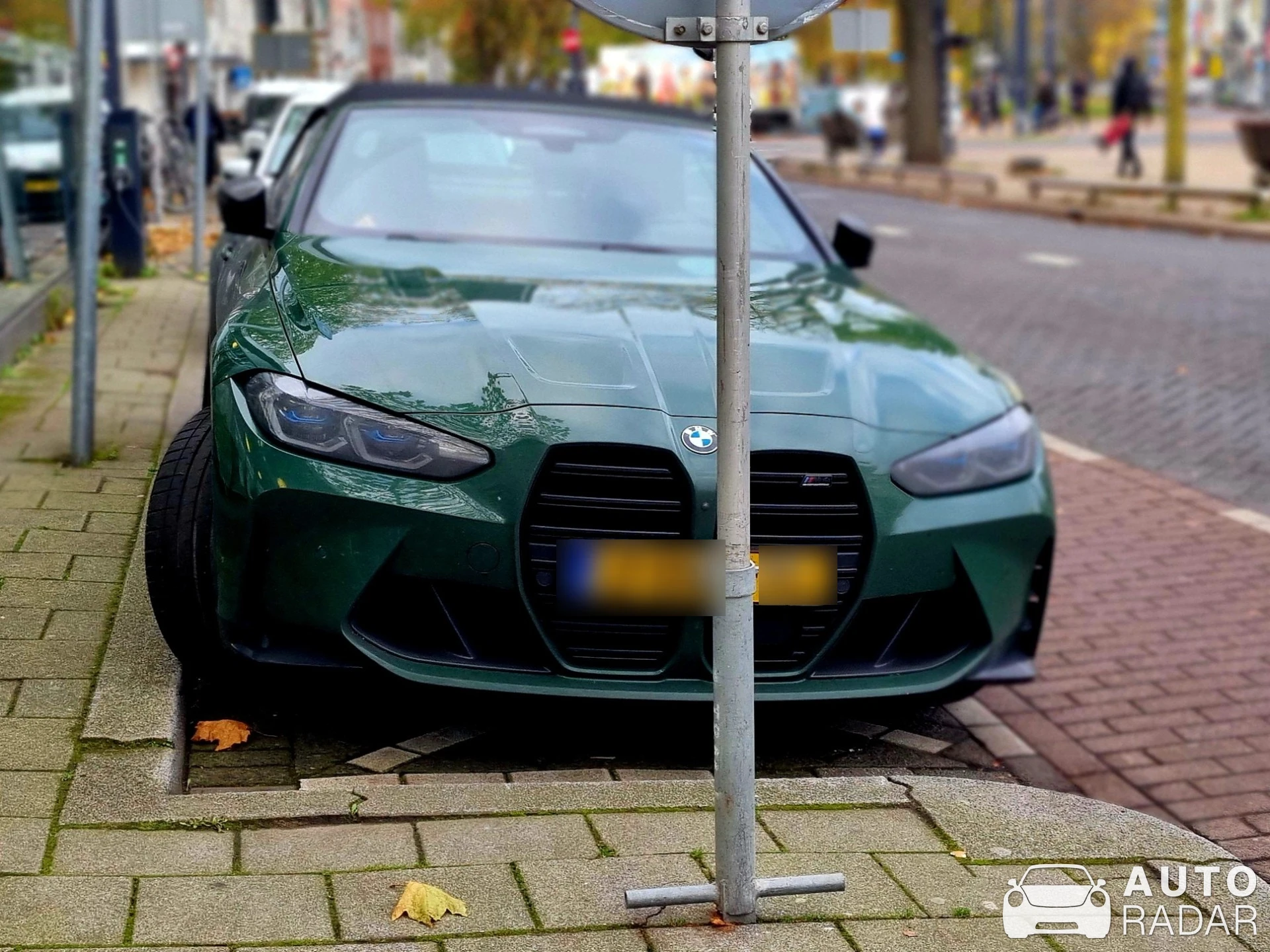 BMW M4 G83 Convertible Competition spotted in Rotterdam, Netherlands