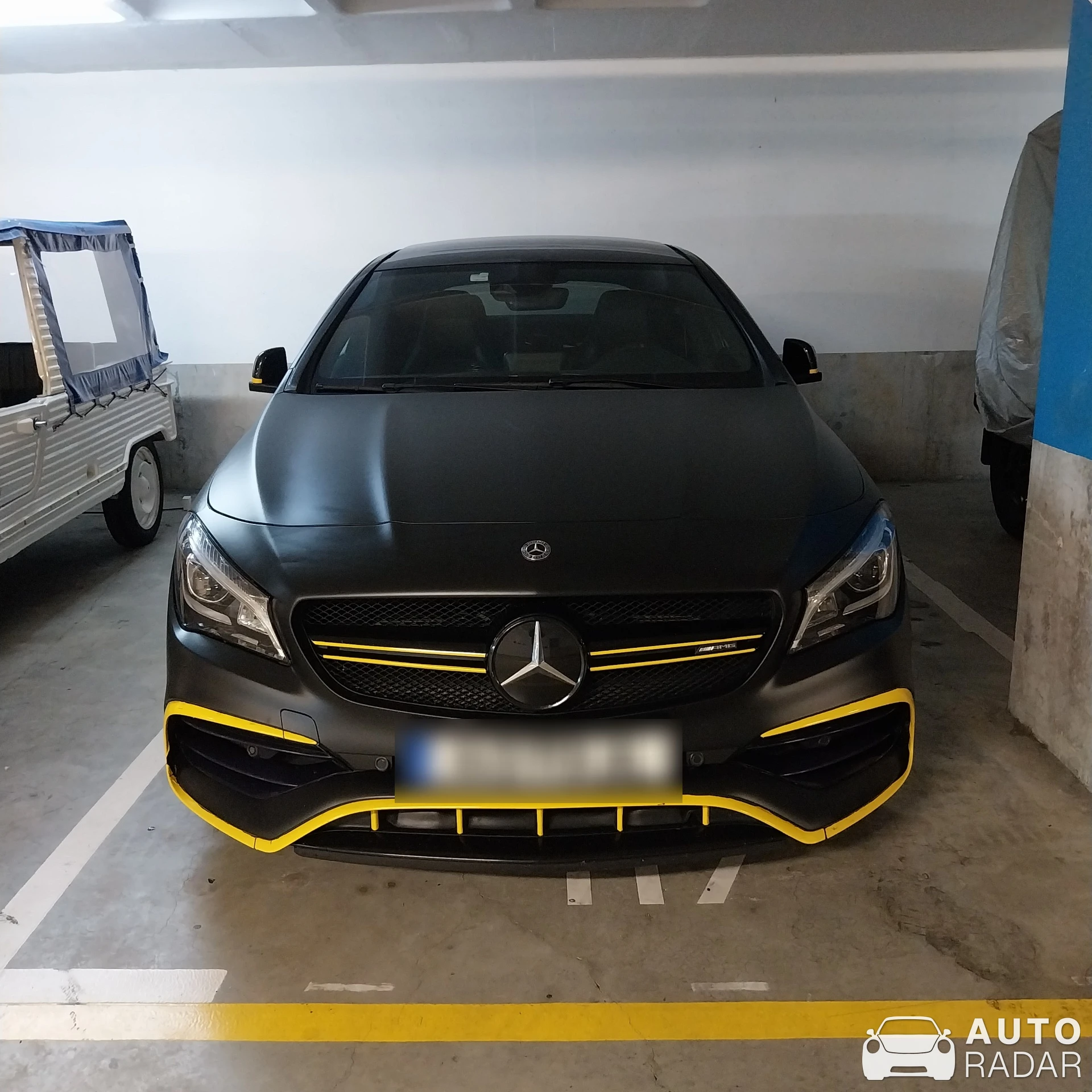 Mercedes-AMG CLA 45 C117 2017 spotted in Cascais, Portugal