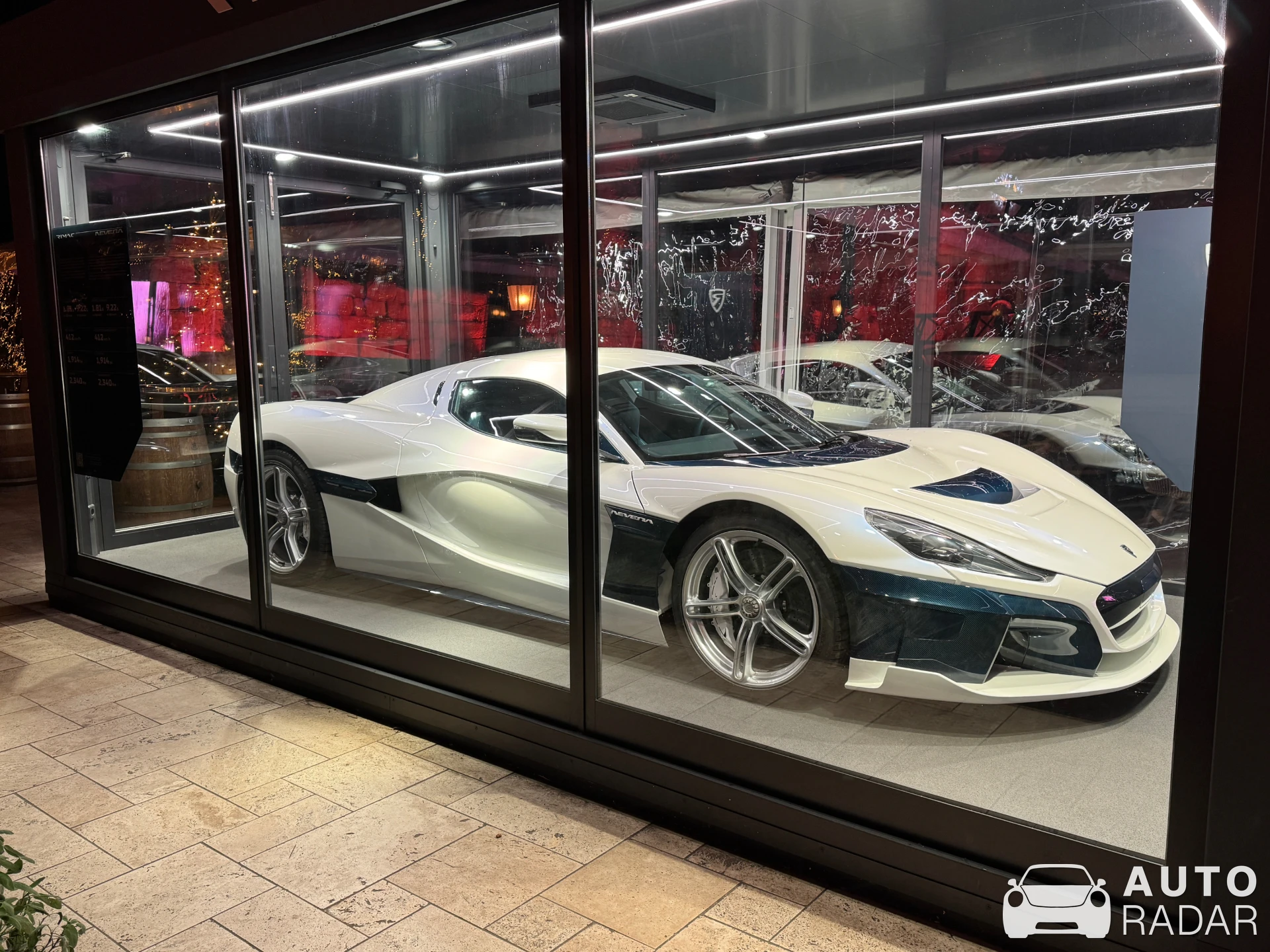 Rimac Nevera spotted in Rust, Германия