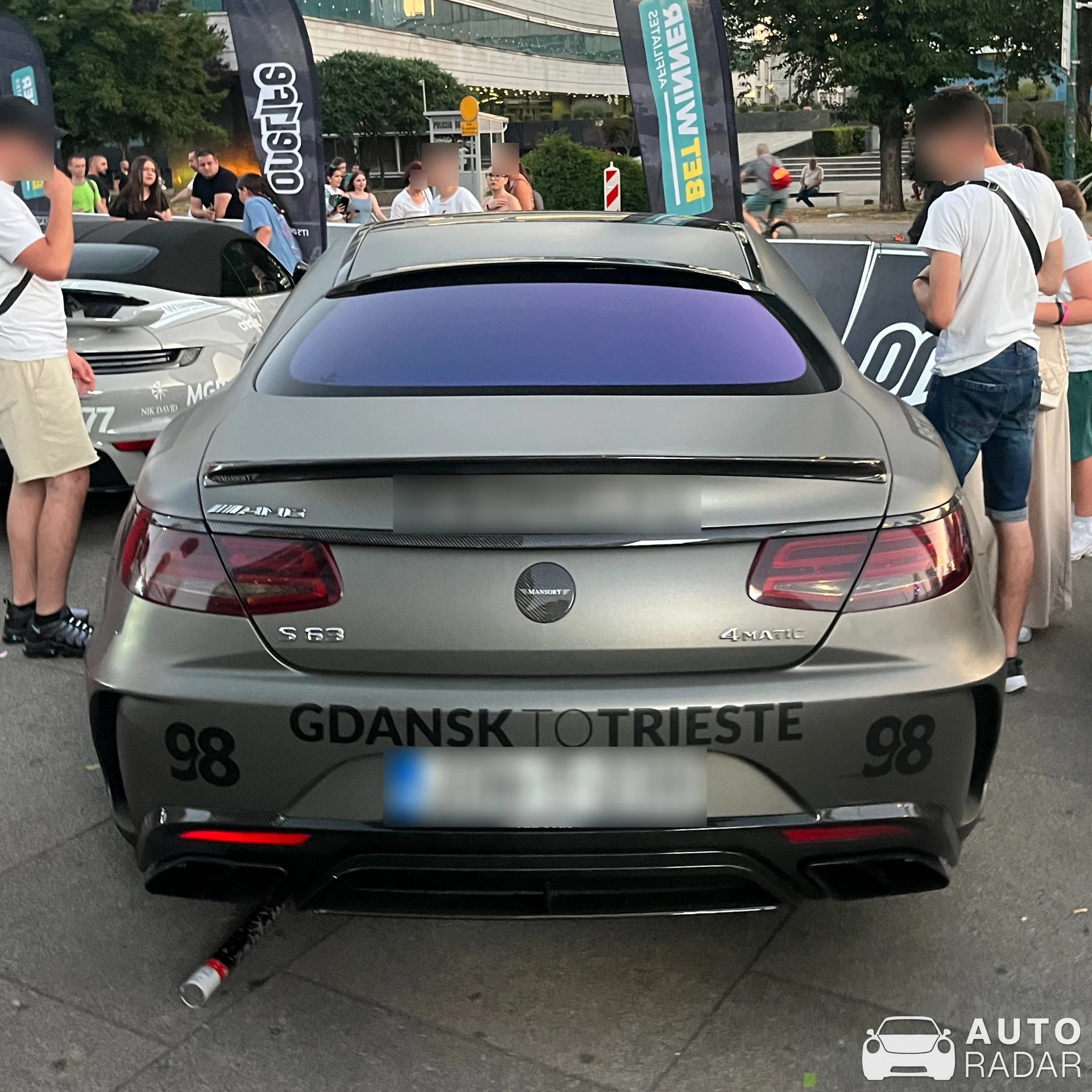 Mercedes-AMG S 63 Coupé Diamond Edition by Mansory spotted in Sarajevo