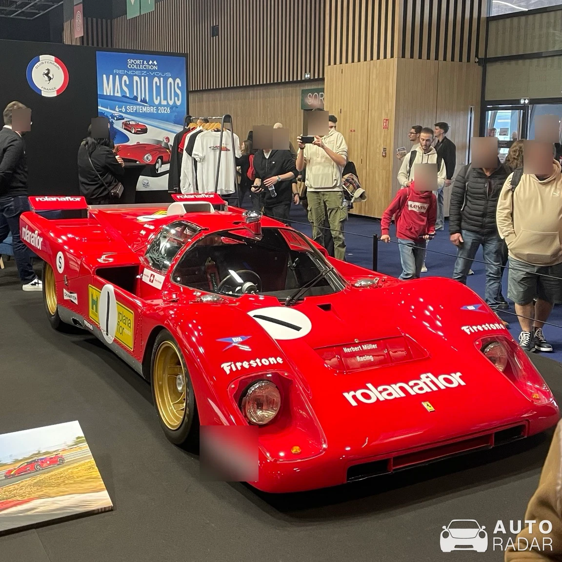 Ferrari 512M spotted in Paris