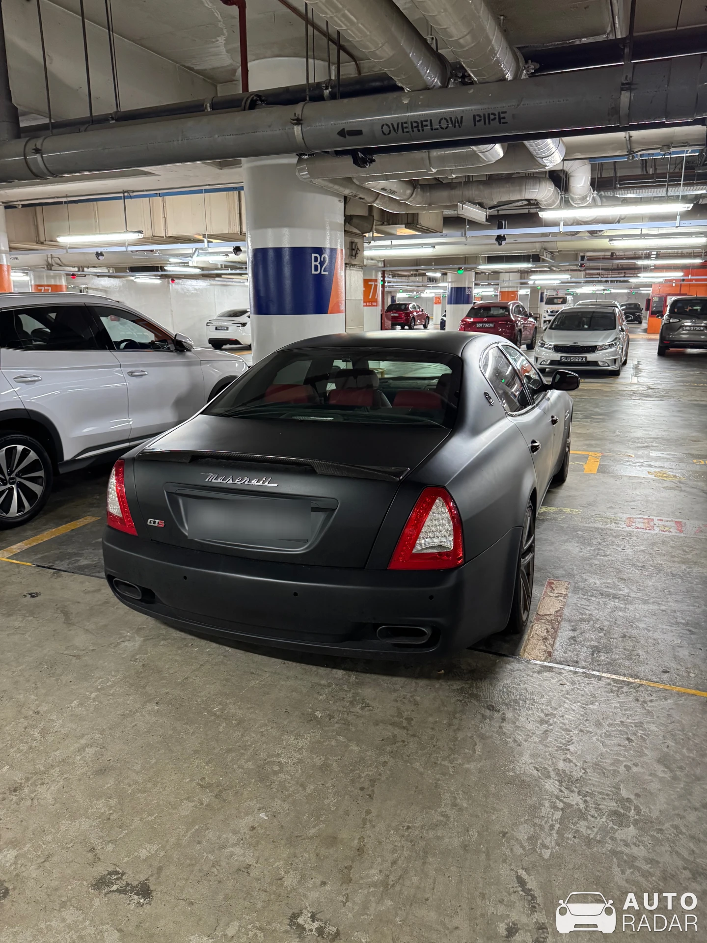 Maserati Quattroporte Sport GT S spotted in Singapore