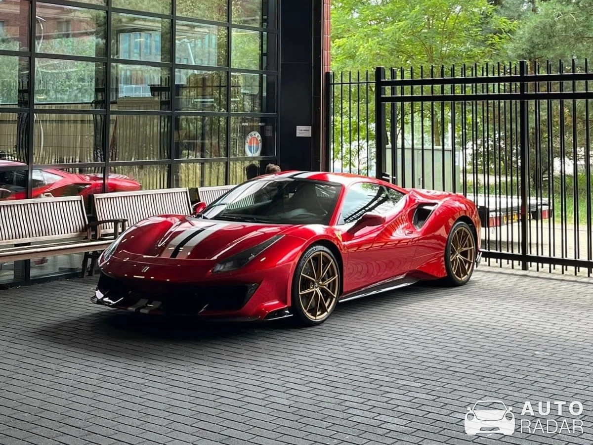 Ferrari 488 Pista spotted in Sibiu
