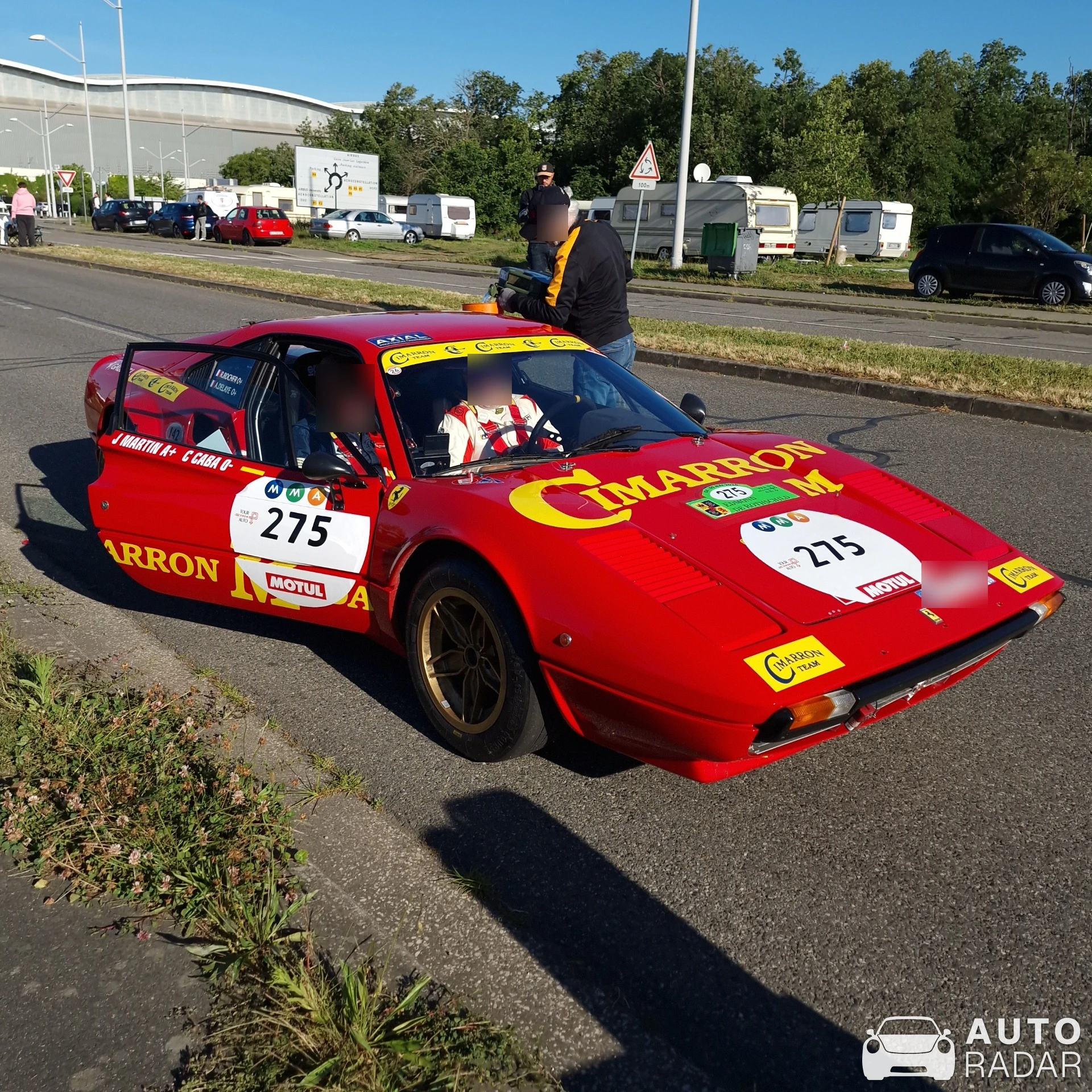 Ferrari 308 GTB Group 4 spotted in Blagnac