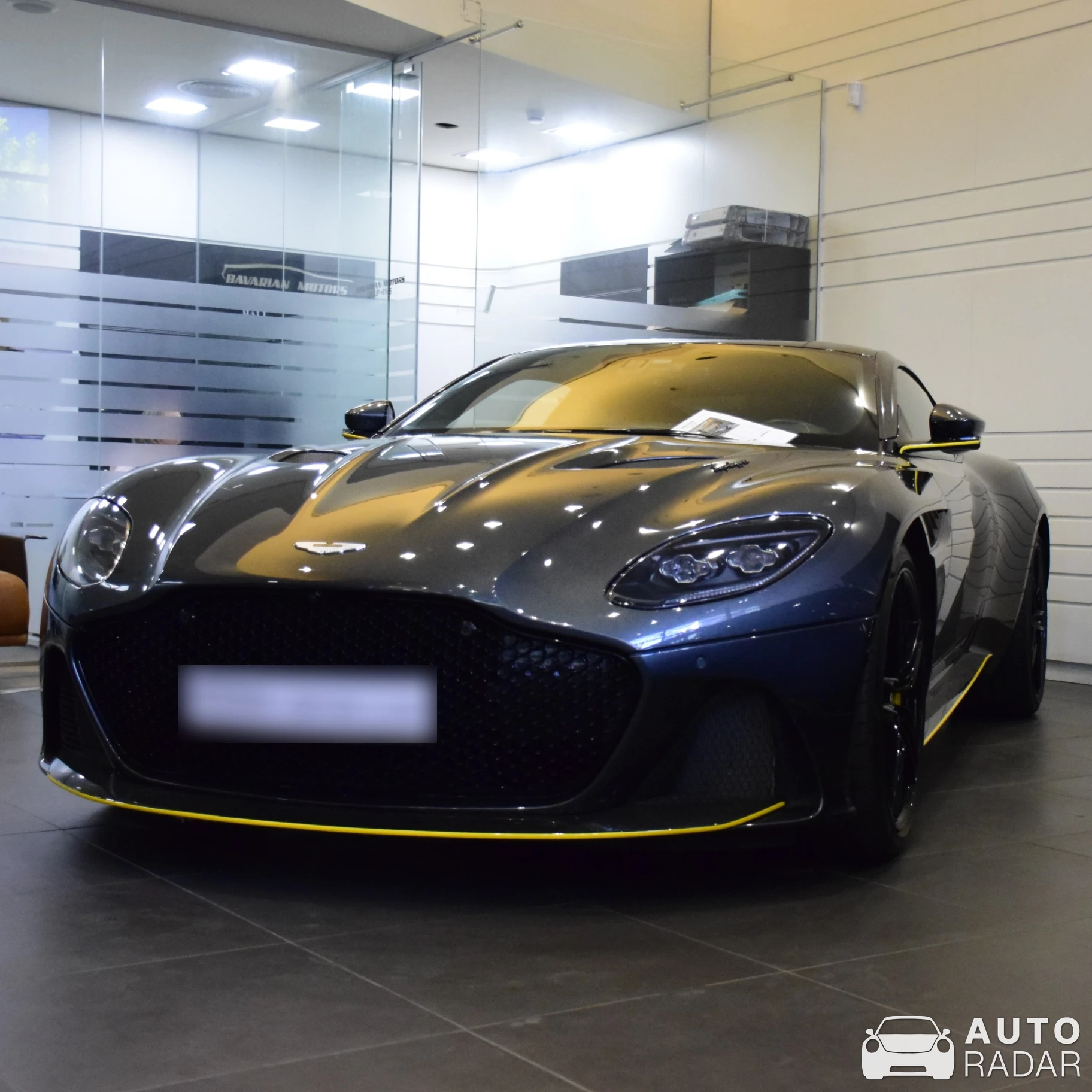 Aston Martin DBS Superleggera spotted in Herzliya, Israel