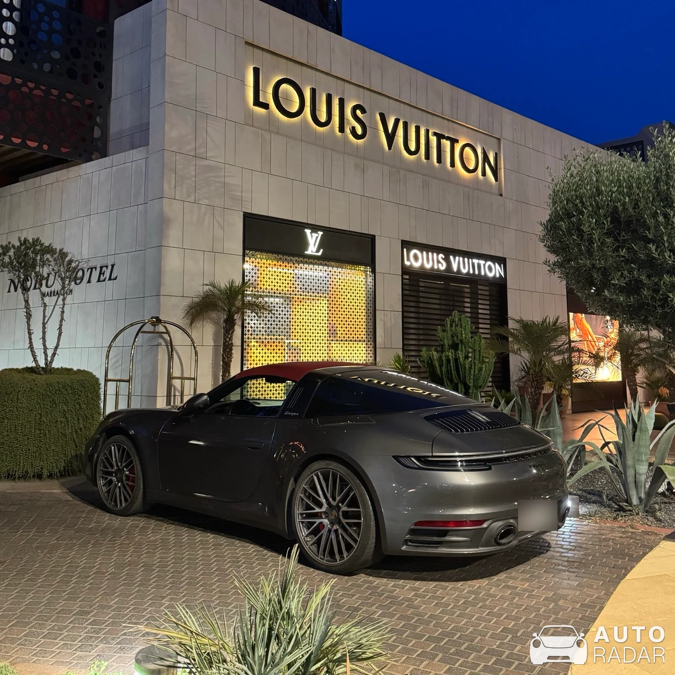 Porsche 992 Targa 4S MkI spotted in Marrakesh