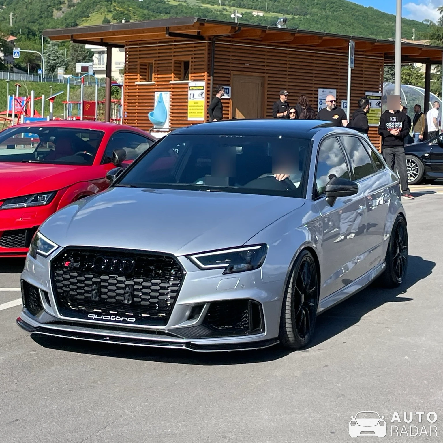Audi RS3 Sportback 8V spotted in Teramo