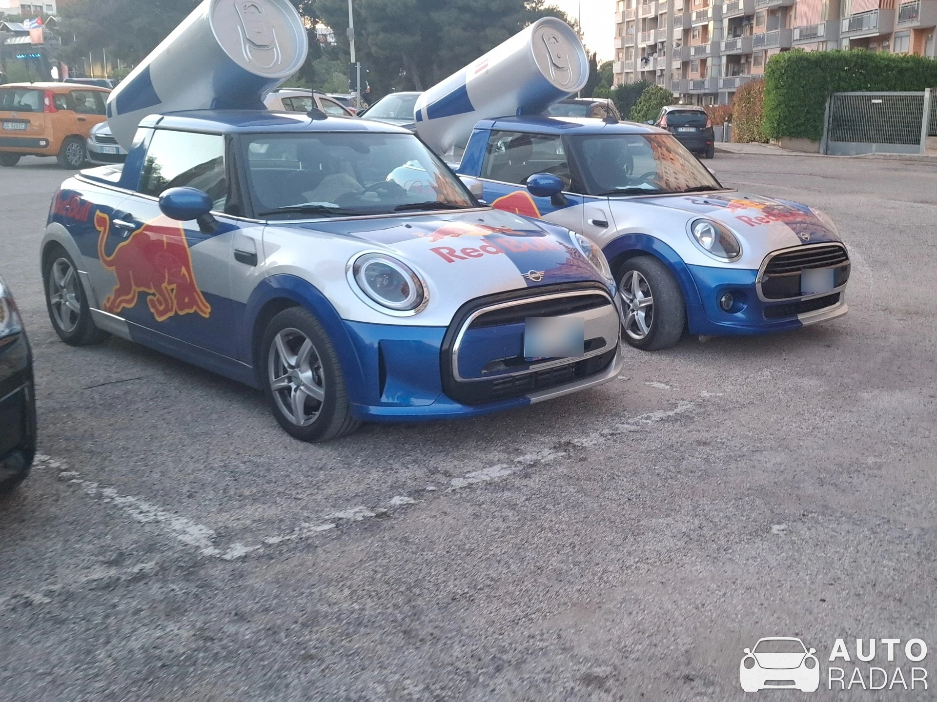 Mini Cooper Red Bull spotted in Taranto