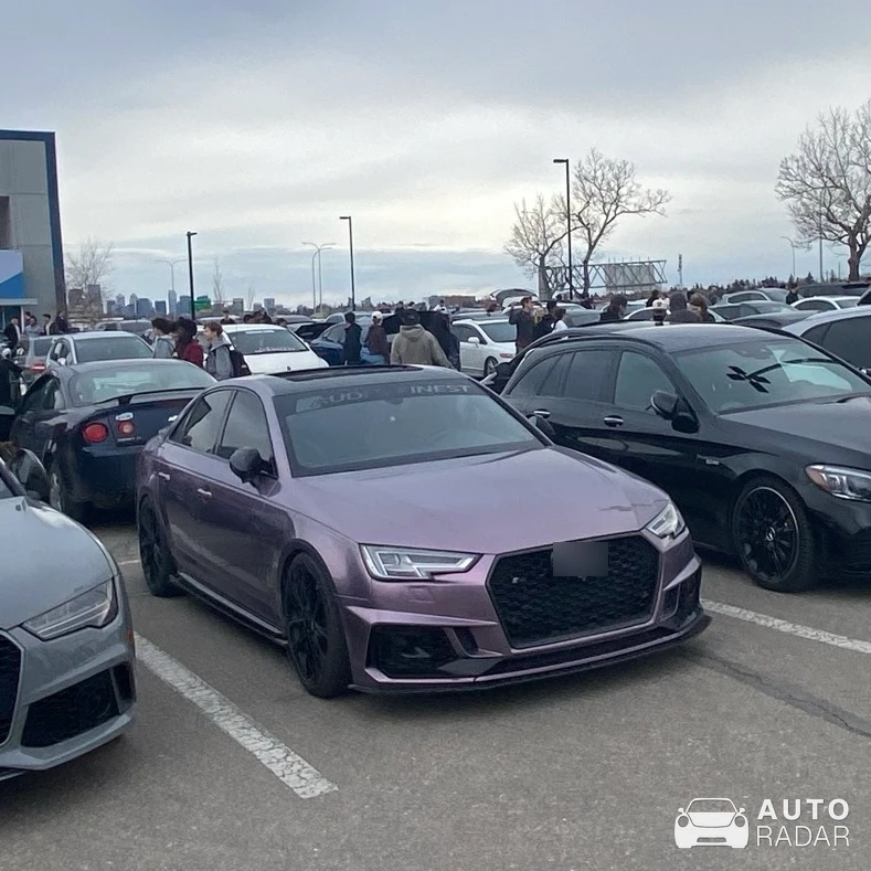 Audi S4 Sedan B9 spotted in Calgary