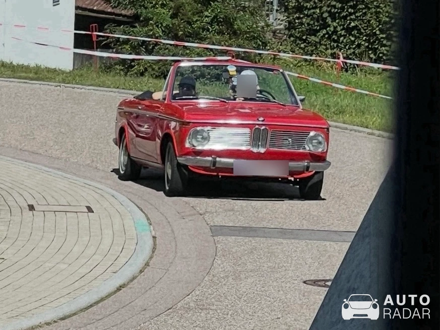 BMW 1602 Cabriolet spotted in Oppenau