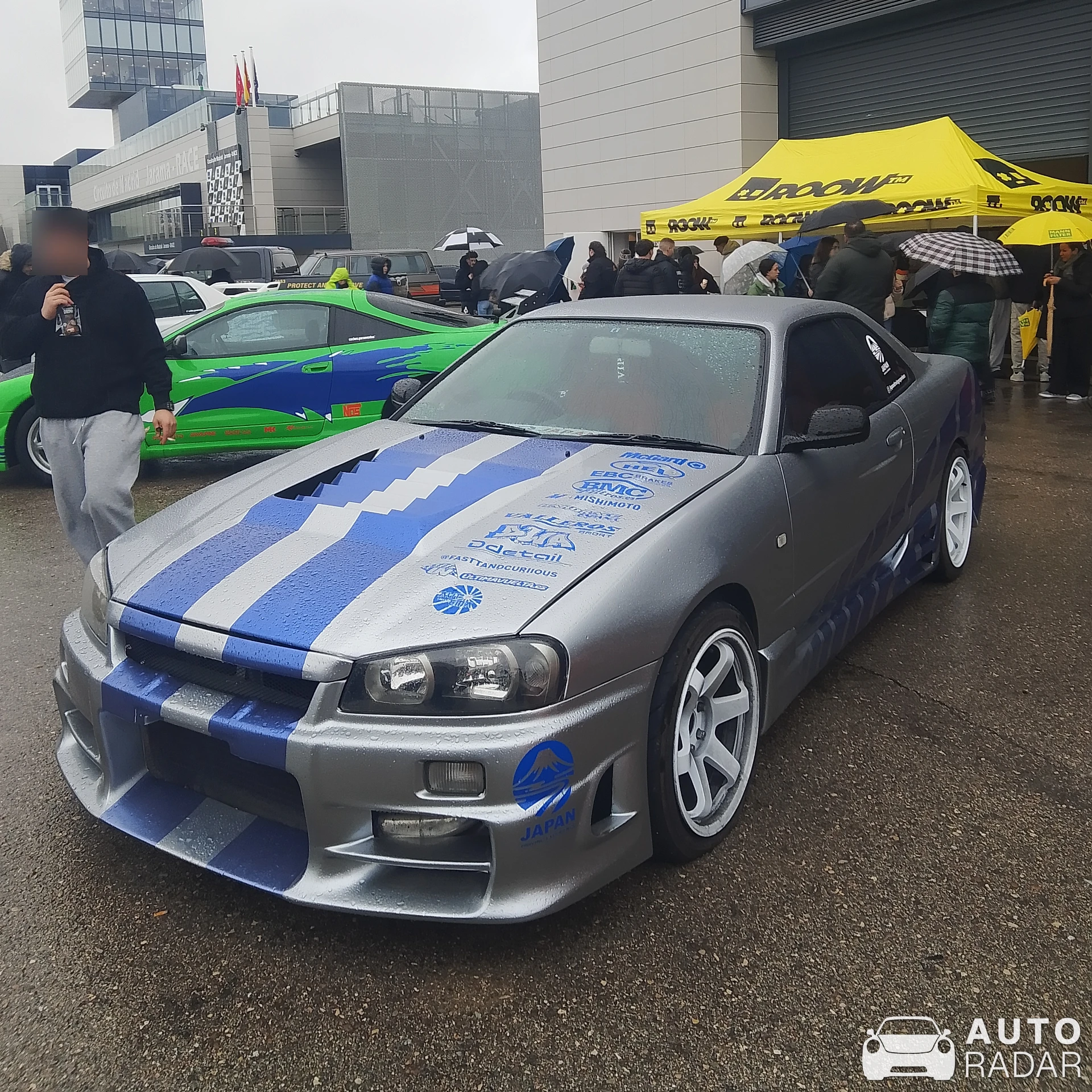 Nissan Skyline R34 GT-R spotted in Madrid, Spain