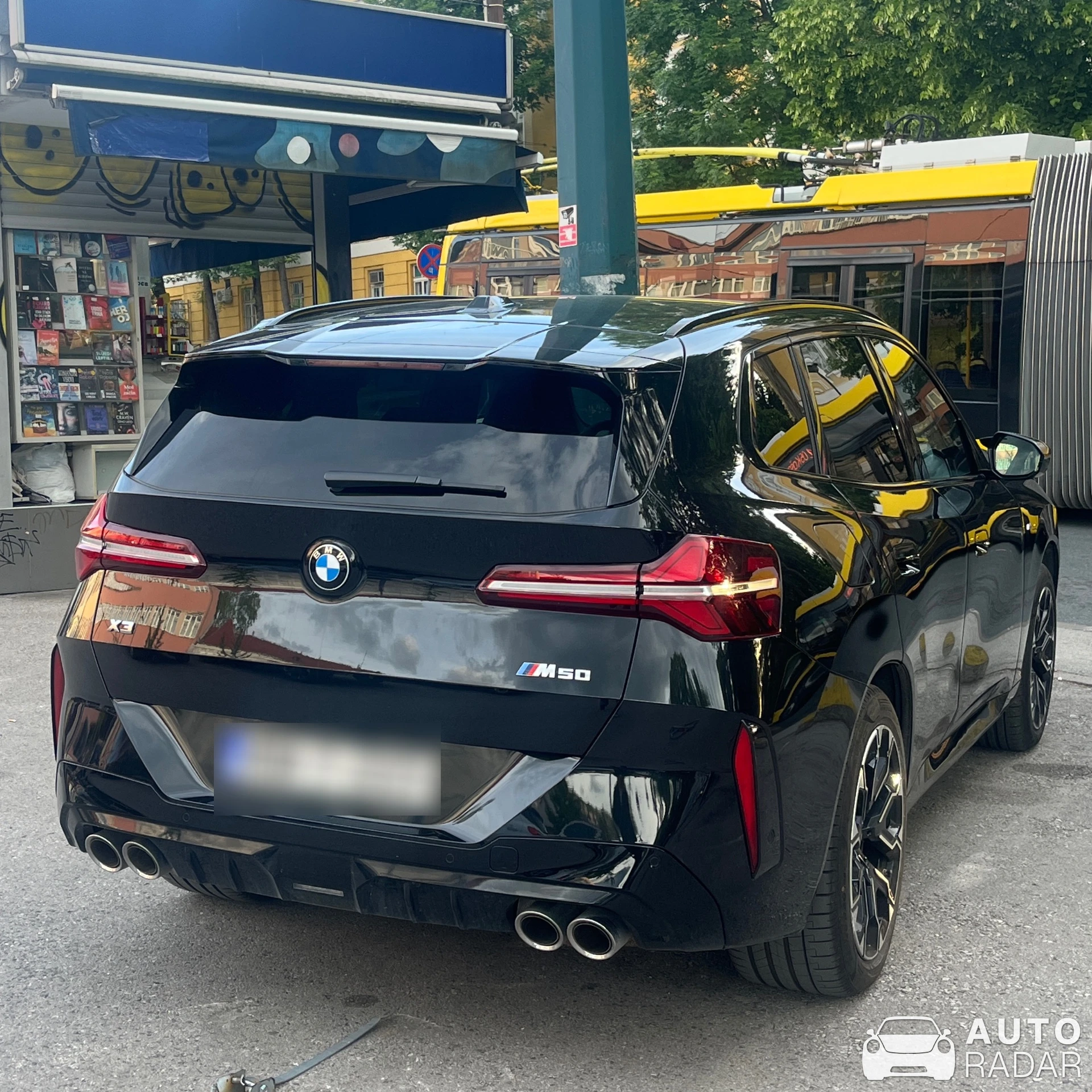 BMW X3 M50 G45 spotted in Sarajevo