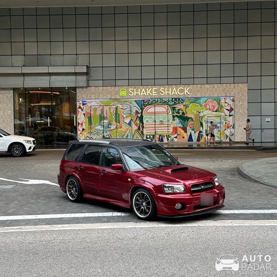 Subaru Forester SG5 STI spotted in Singapore