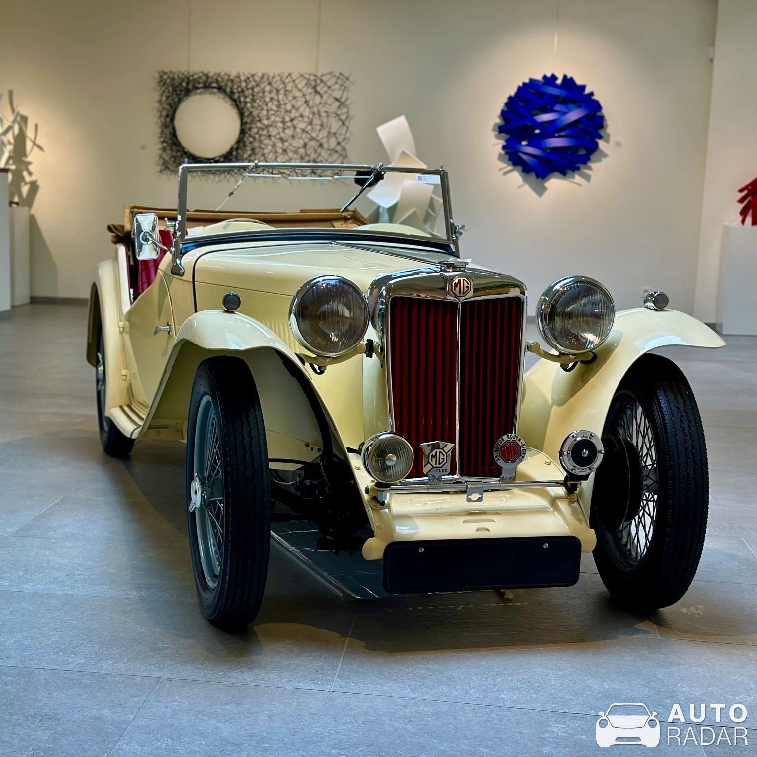 MG TC spotted in Knokke-Heist