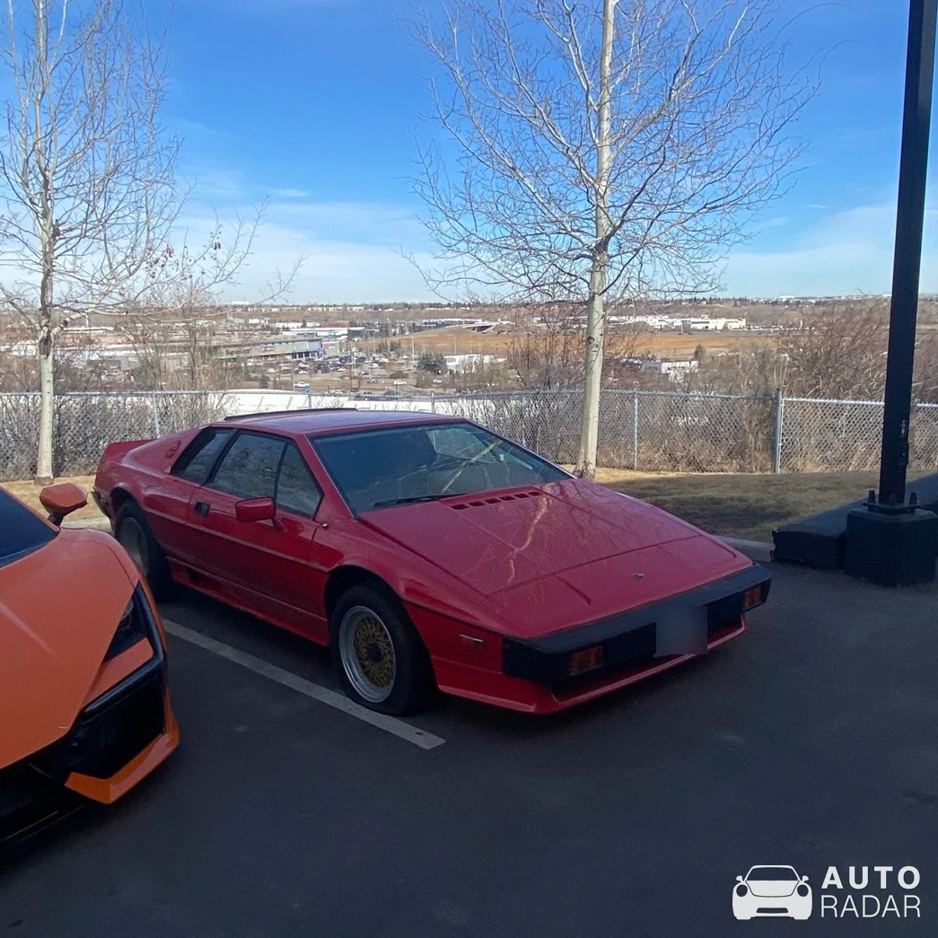Lotus Turbo Esprit spotted in Calgary