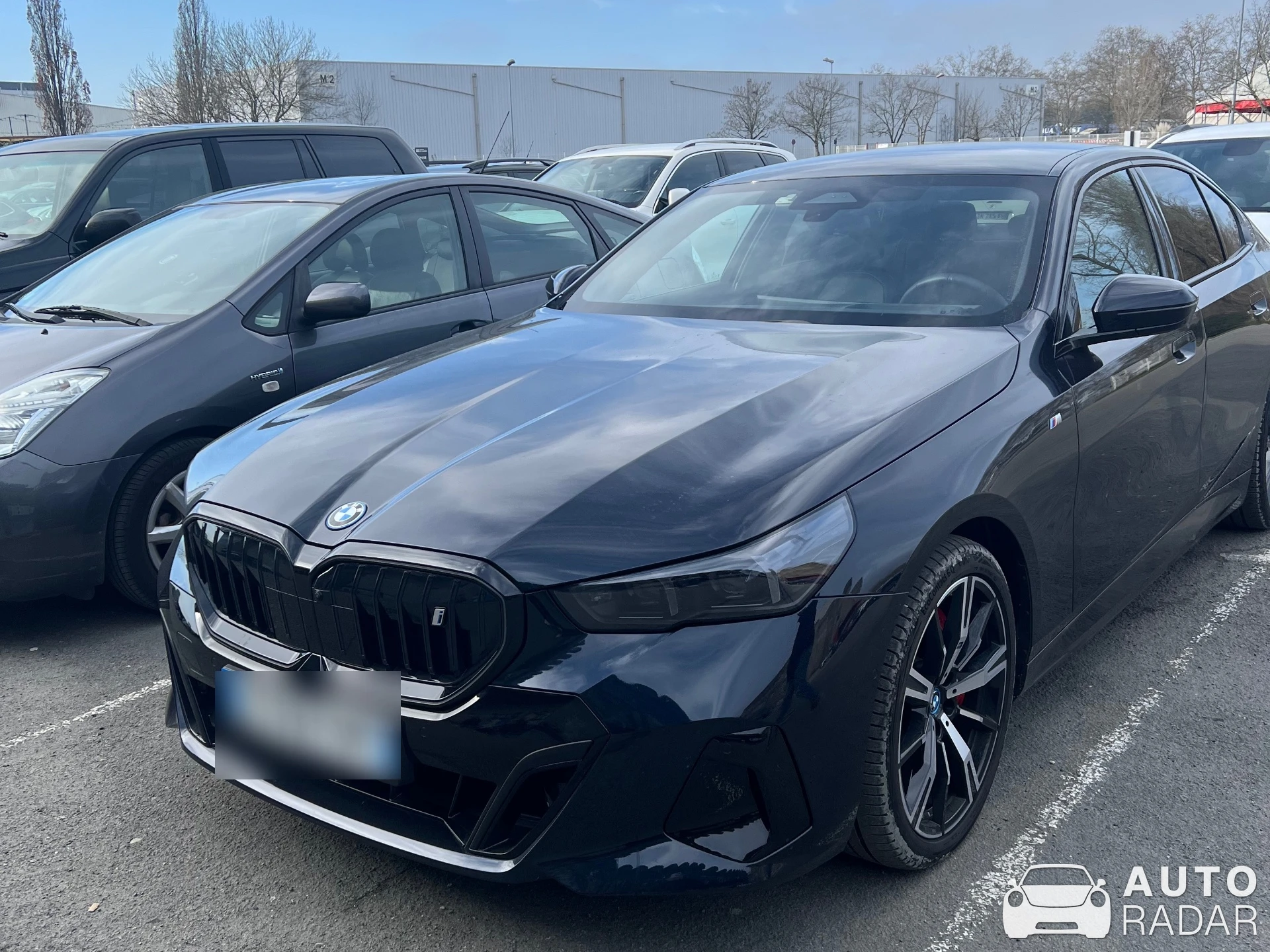 BMW i5 M50 G60 spotted in Bordeaux
