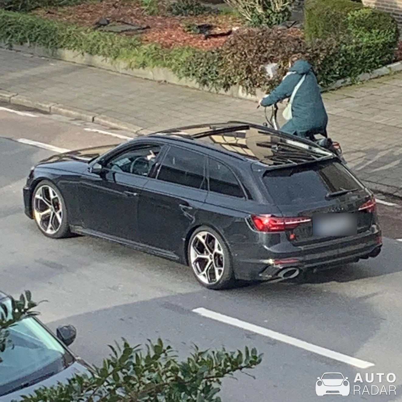 Audi RS4 Avant B9 spotted in Antwerpen, België