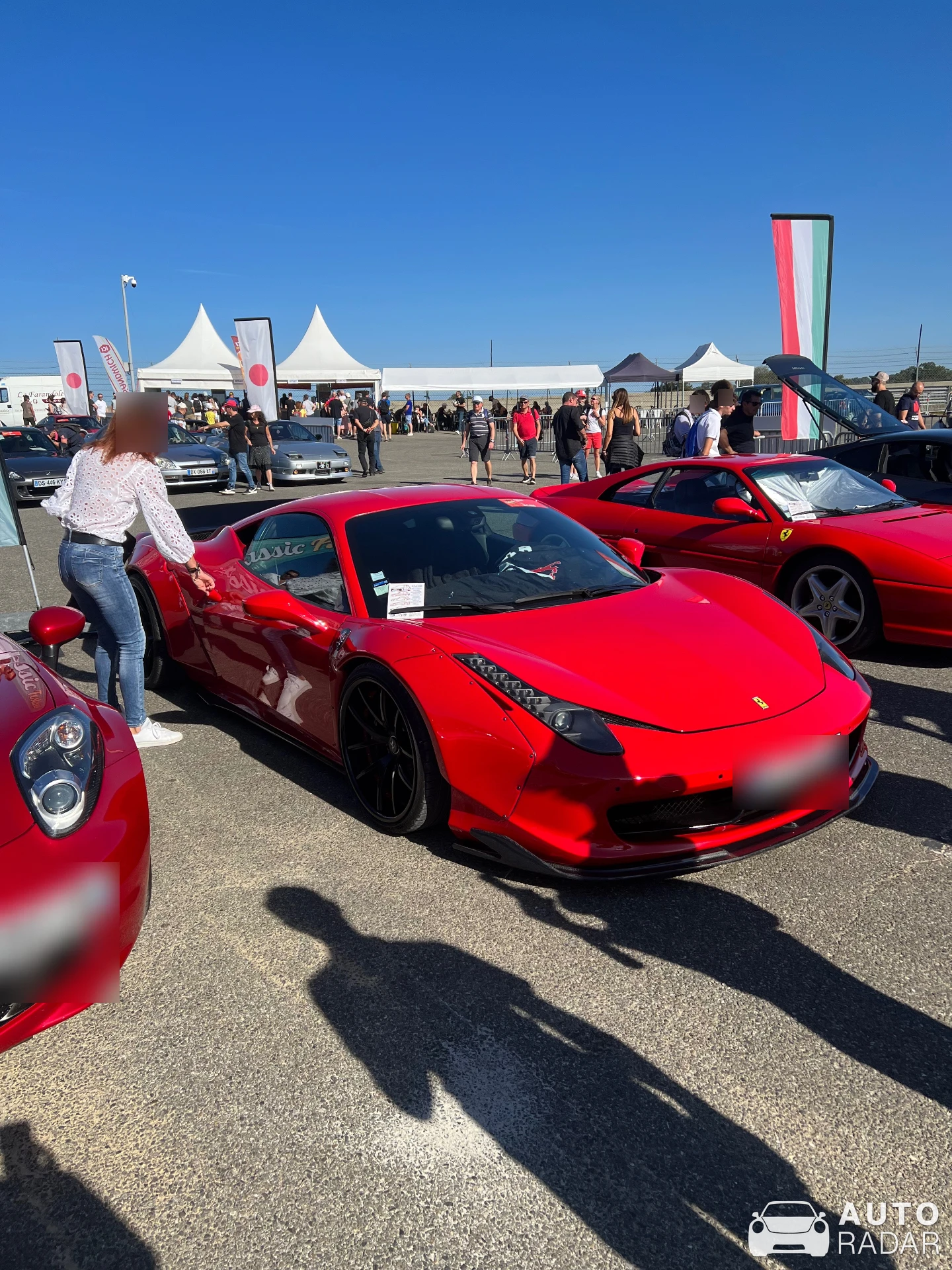 Ferrari 458 Spider spotted in Caupenne-d'Armagnac, France