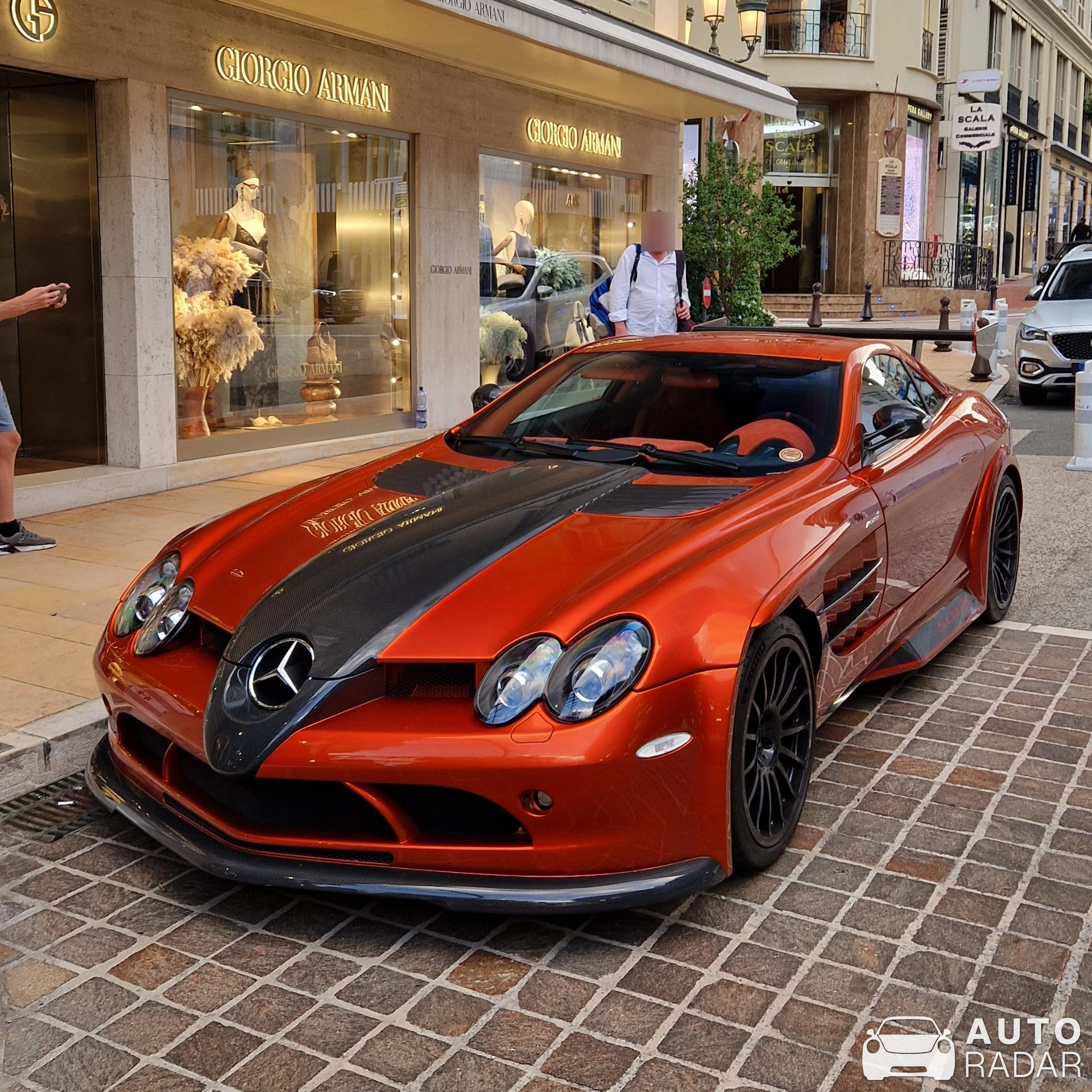 Mercedes-Benz SLR McLaren HDK by MSO spotted in Monaco