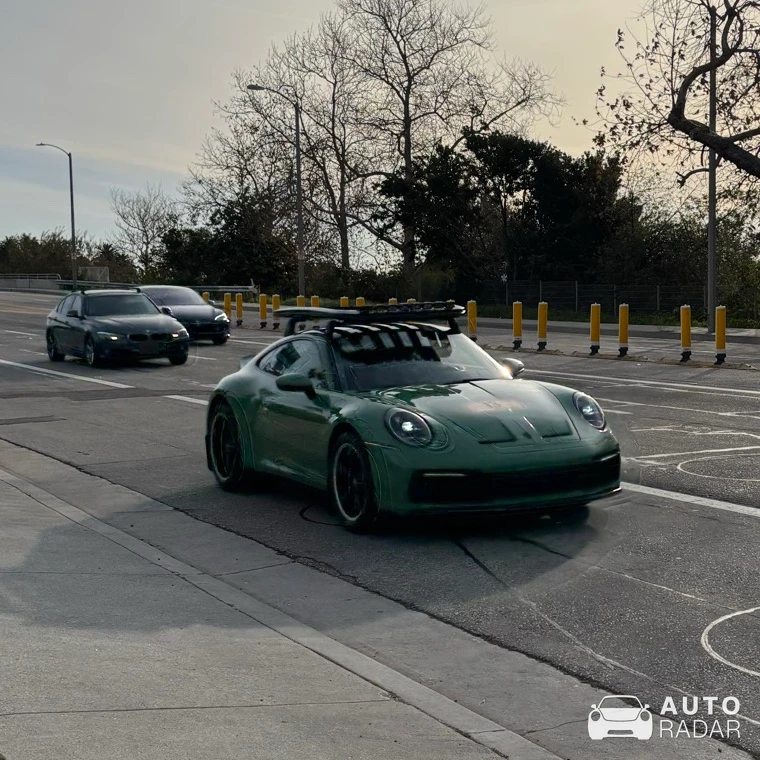 Porsche 992 Dakar spotted in Malibu, United States