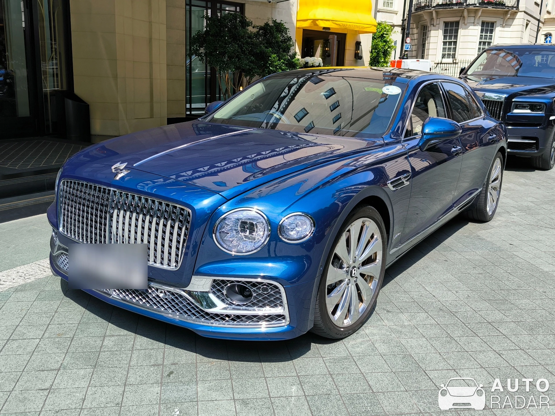 Bentley Flying Spur Hybrid Azure spotted in London, United Kingdom