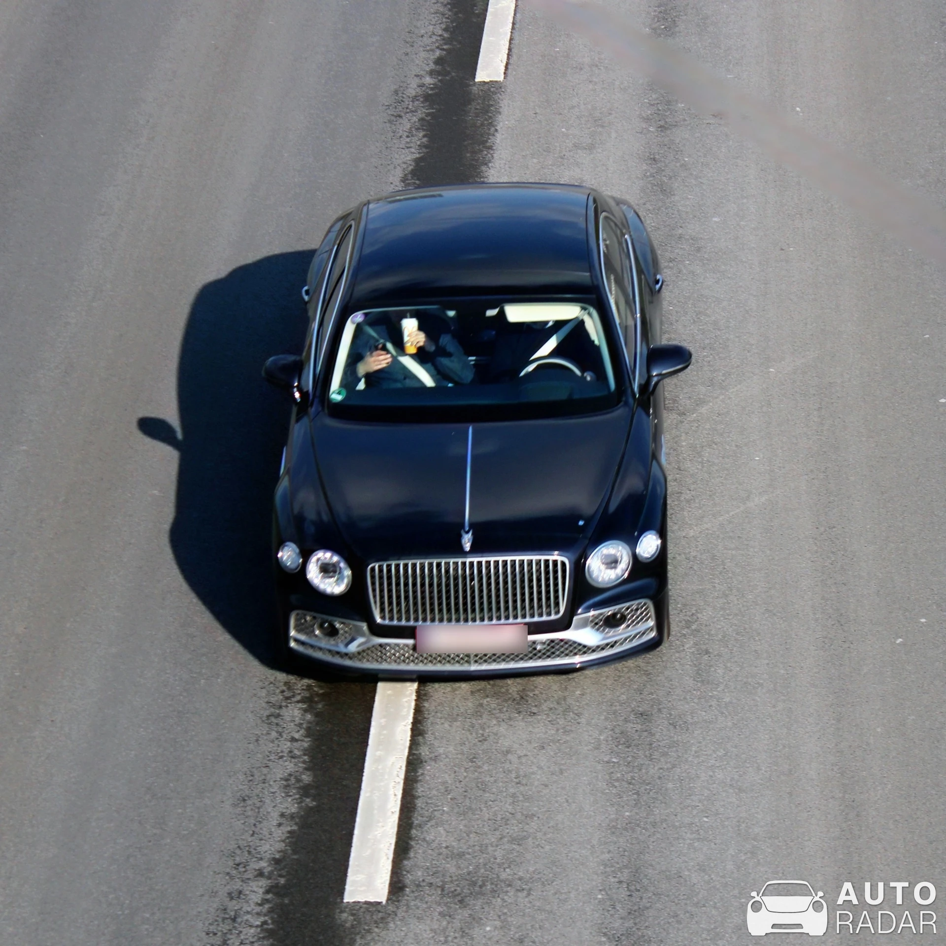 Bentley Flying Spur Hybrid Azure spotted in Brecht