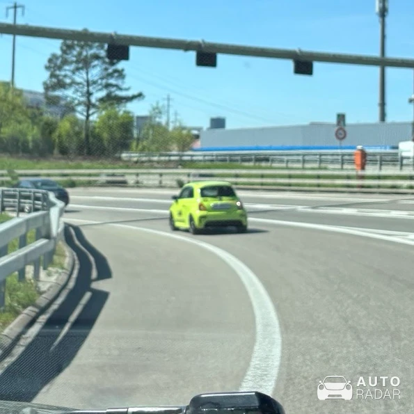 Fiat Abarth 595 Giannini spotted in Birsfelden