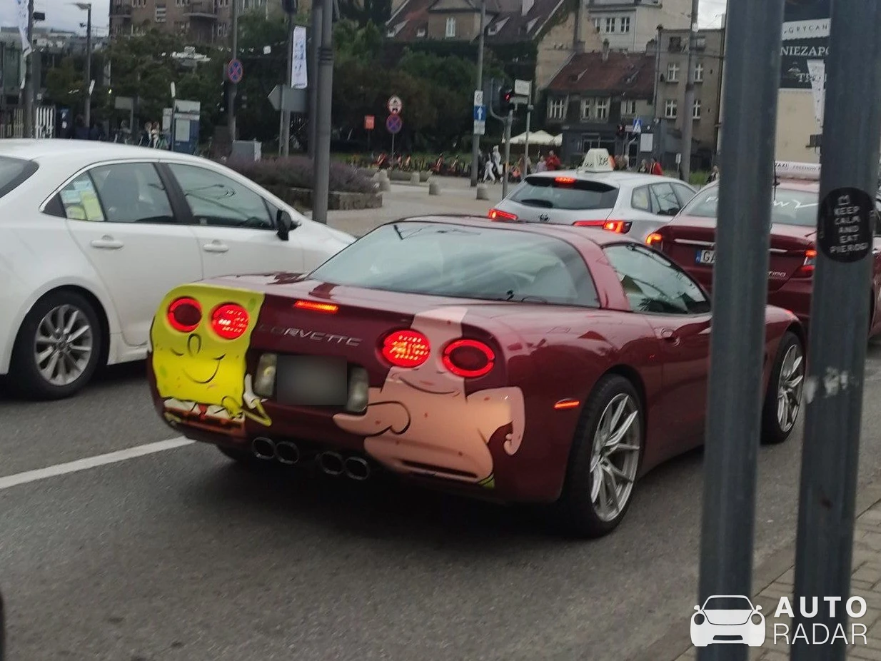 Chevrolet Corvette C5 spotted in Gdynia, Polska