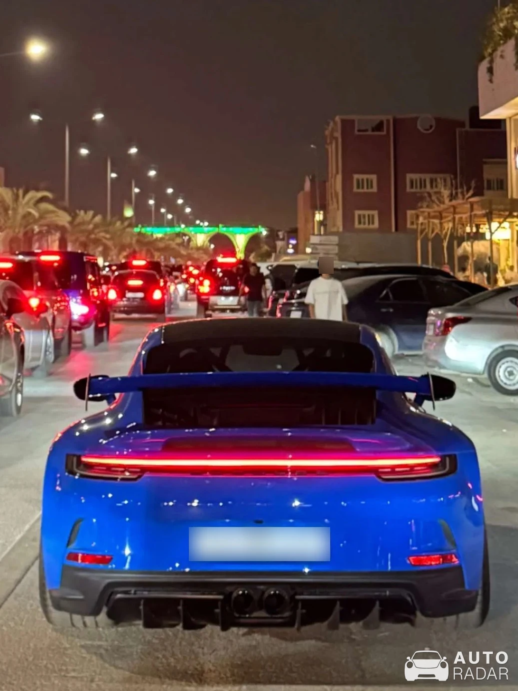 Porsche 992 GT3 MkI spotted in Riyadh, Saudi Arabia