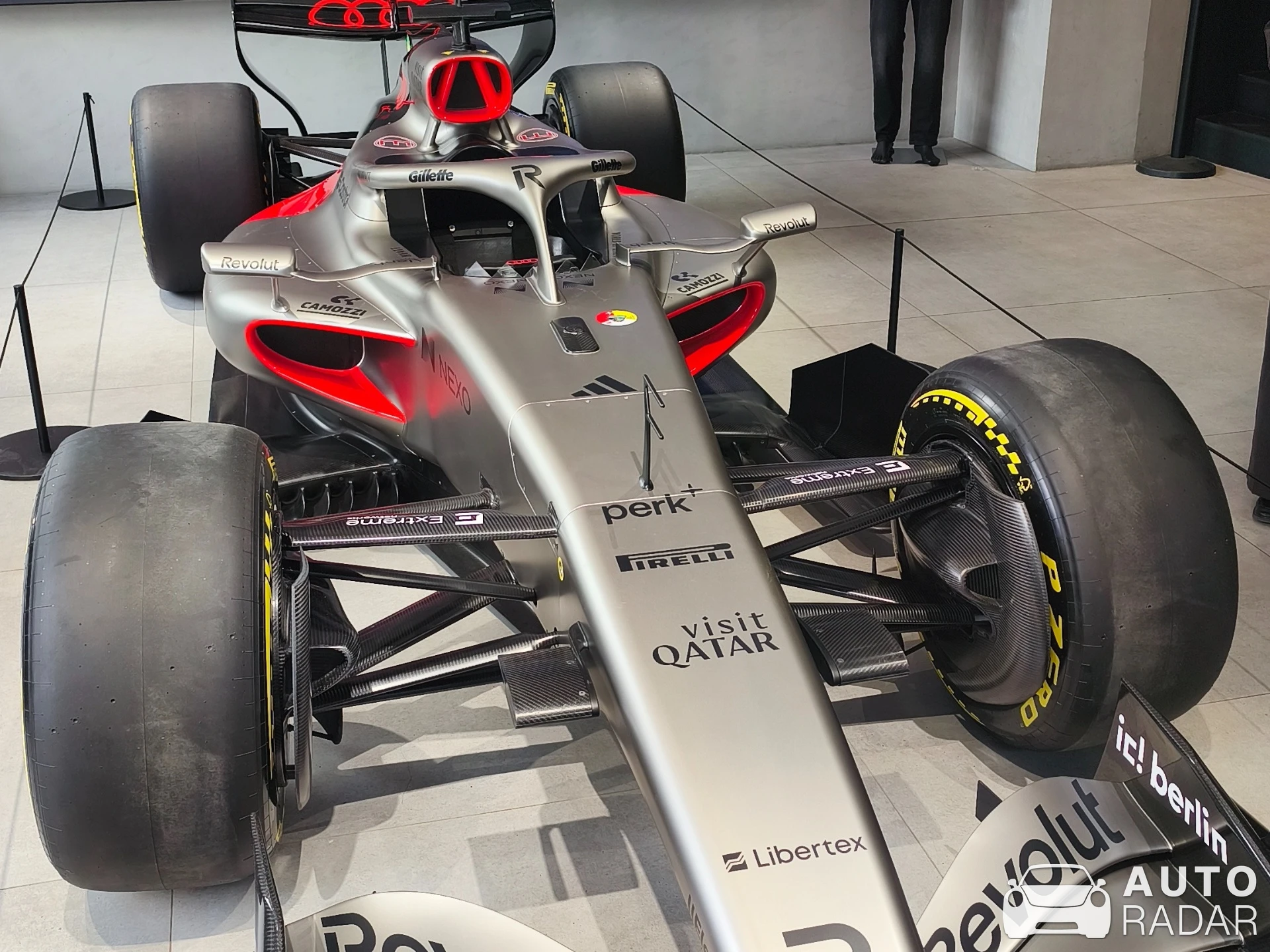 Audi R26 spotted in Vienna