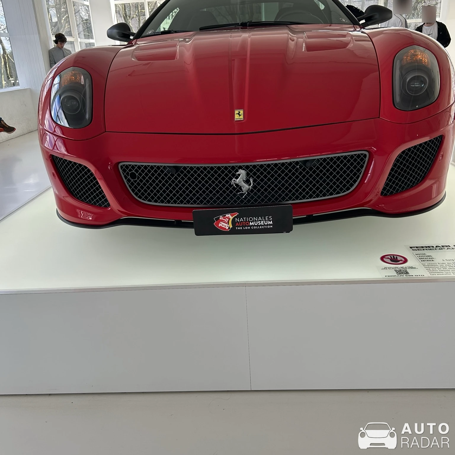 Ferrari 599 GTO spotted in Bad Rothenfelde