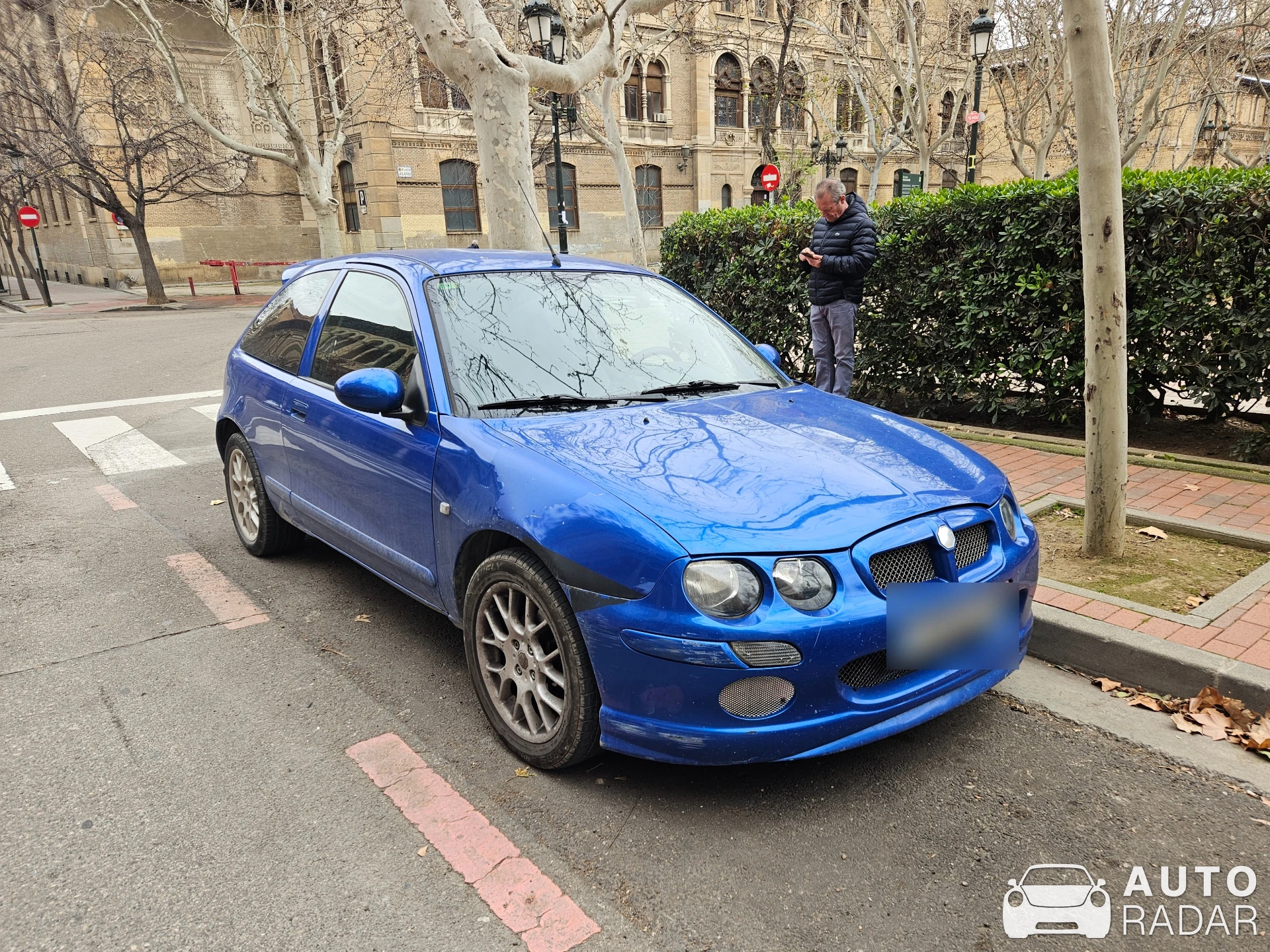 MG ZR spotted in Zaragoza, España