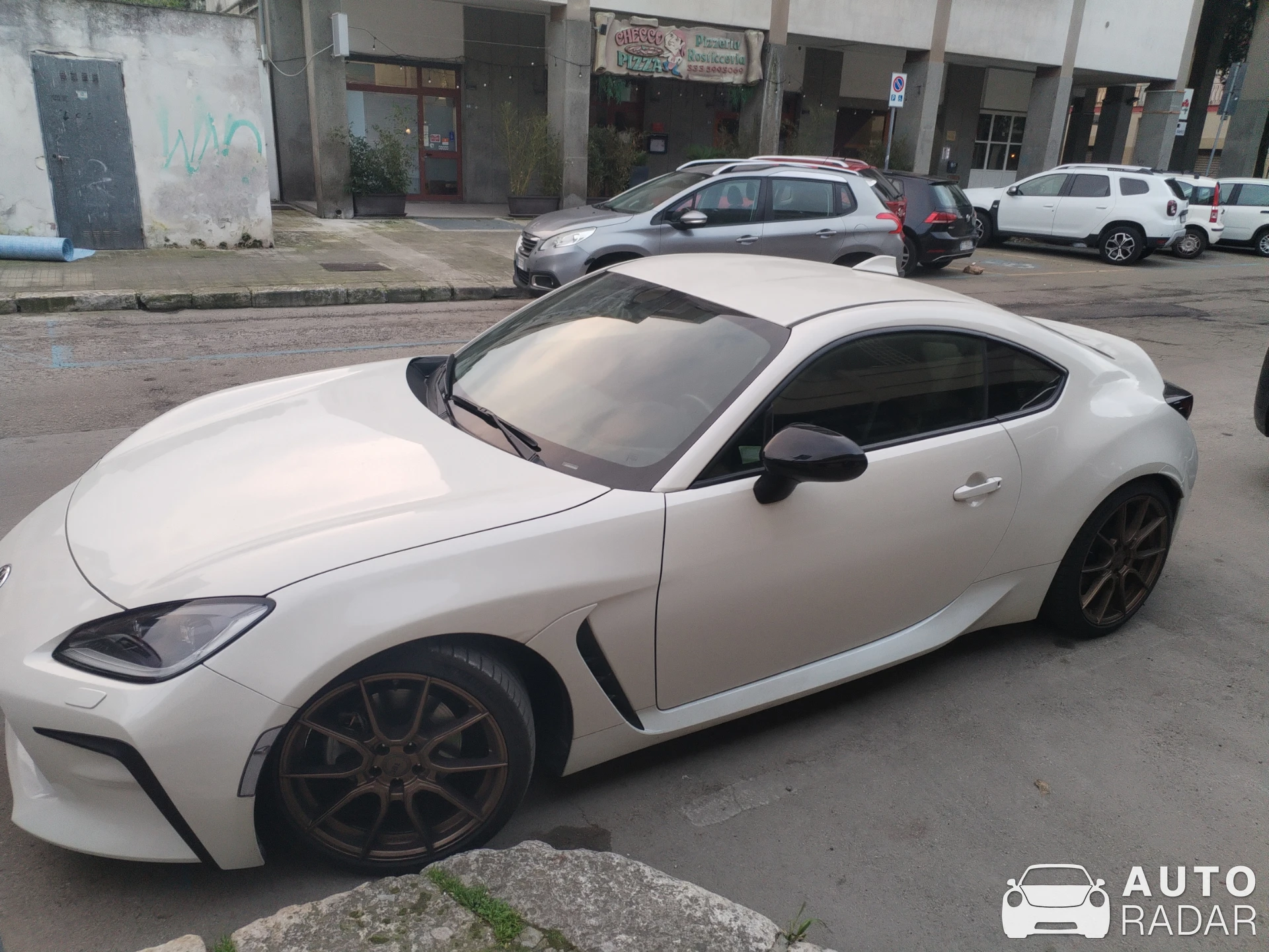 Toyota GR86 spotted in Lecce, Italy