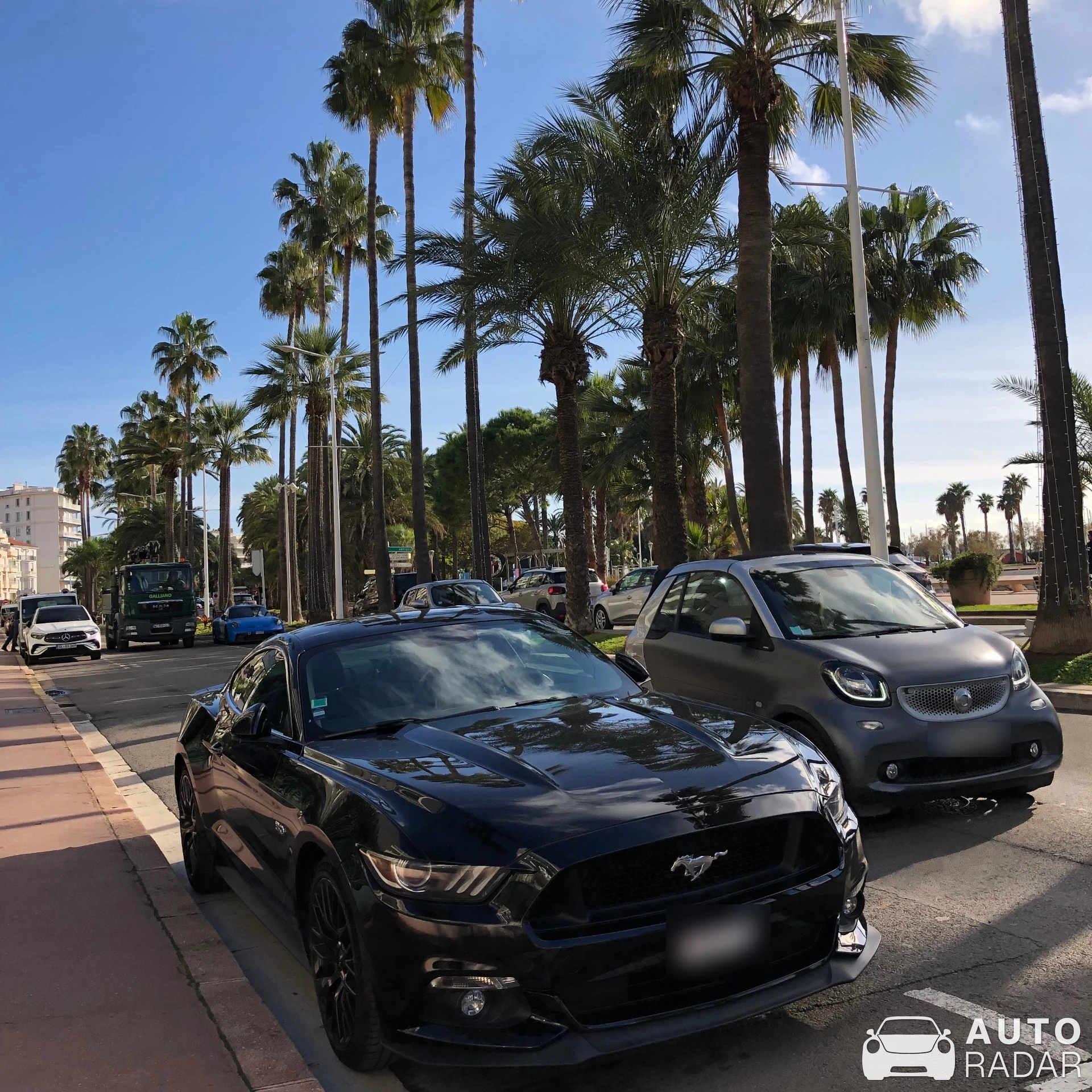 Ford Mustang GT spotted in Cannes, France