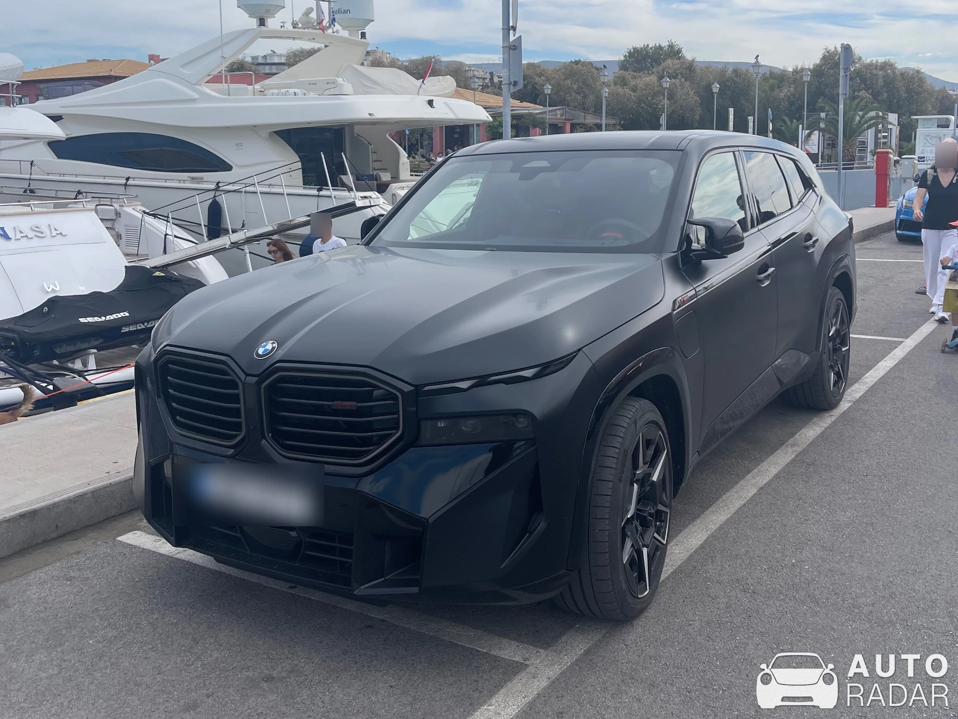 BMW XM G09 Label Red spotted in Paleo Faliro, Greece