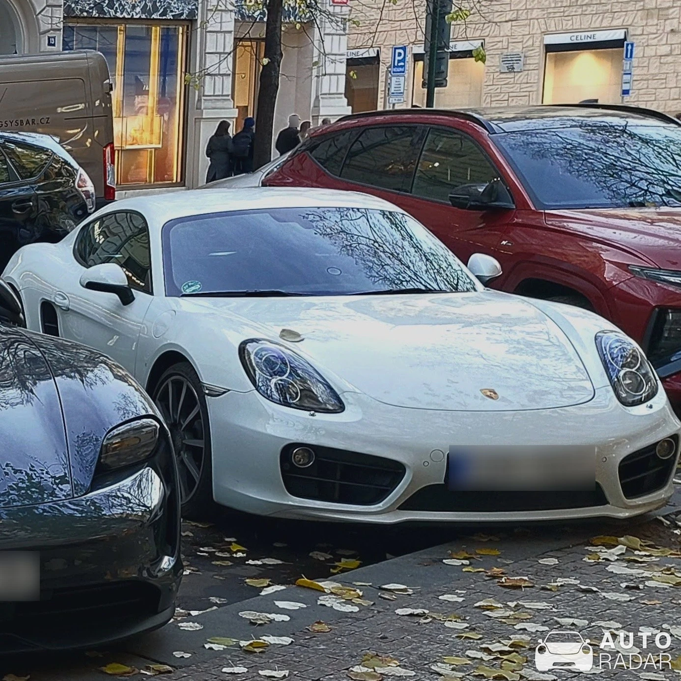 Porsche 981 Cayman spotted in Praha