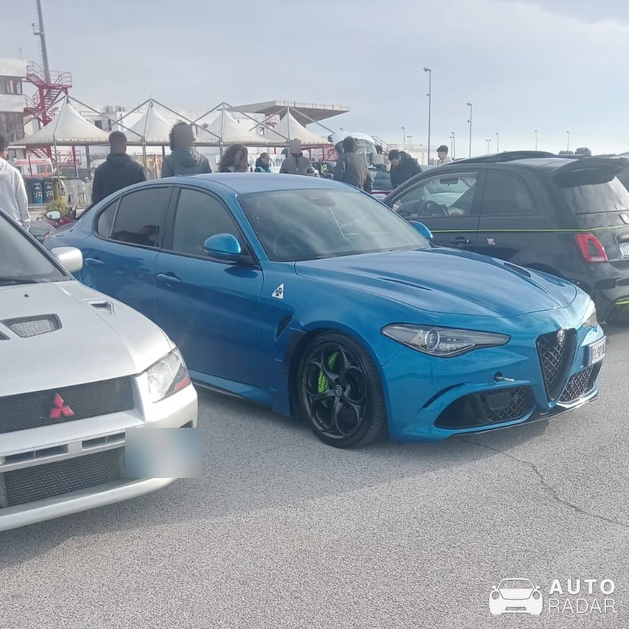 Alfa Romeo Giulia Quadrifoglio spotted in Città Metropolitana di Bari, Italy